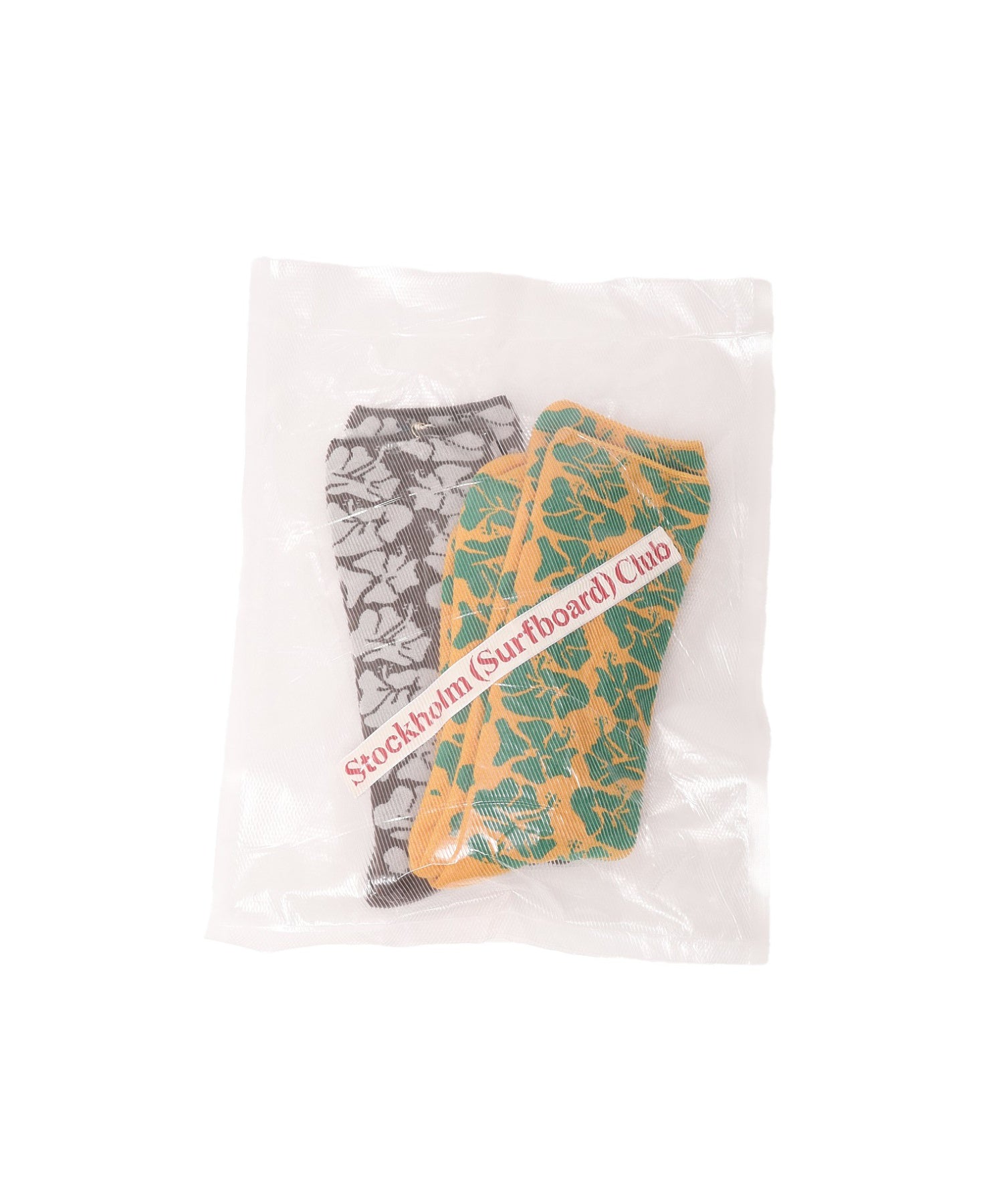 STOCKHOLM SURFBOARD CLUB/ストックホルムサーフボードクラブ/Hibiscus SocksU7000242