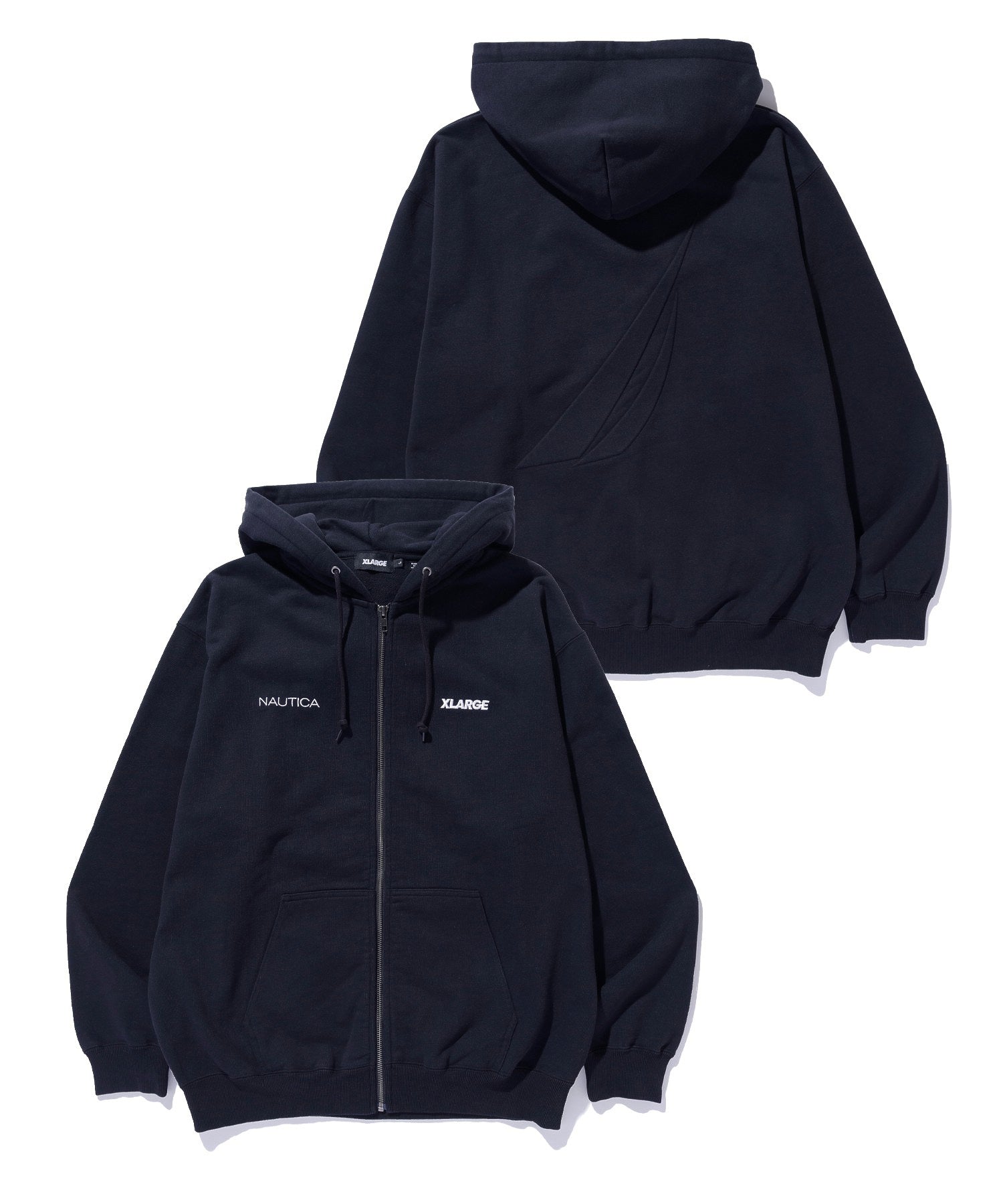 XLARGE×NAUTICA ZIP HOODED SWEATSHIRT