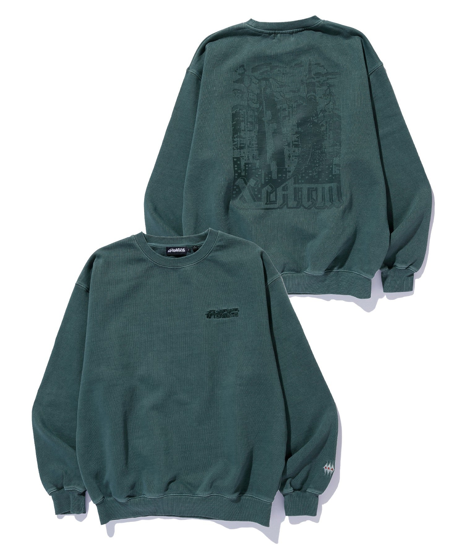 XLARGE×AFTERMATH CREWNECK SWEATSHIRT