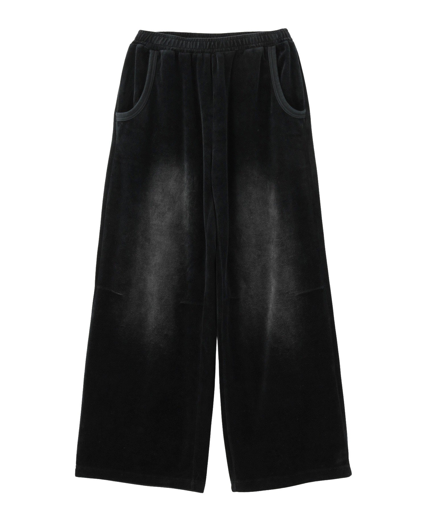 FADED VELOUR LOOSE FIT PANTS