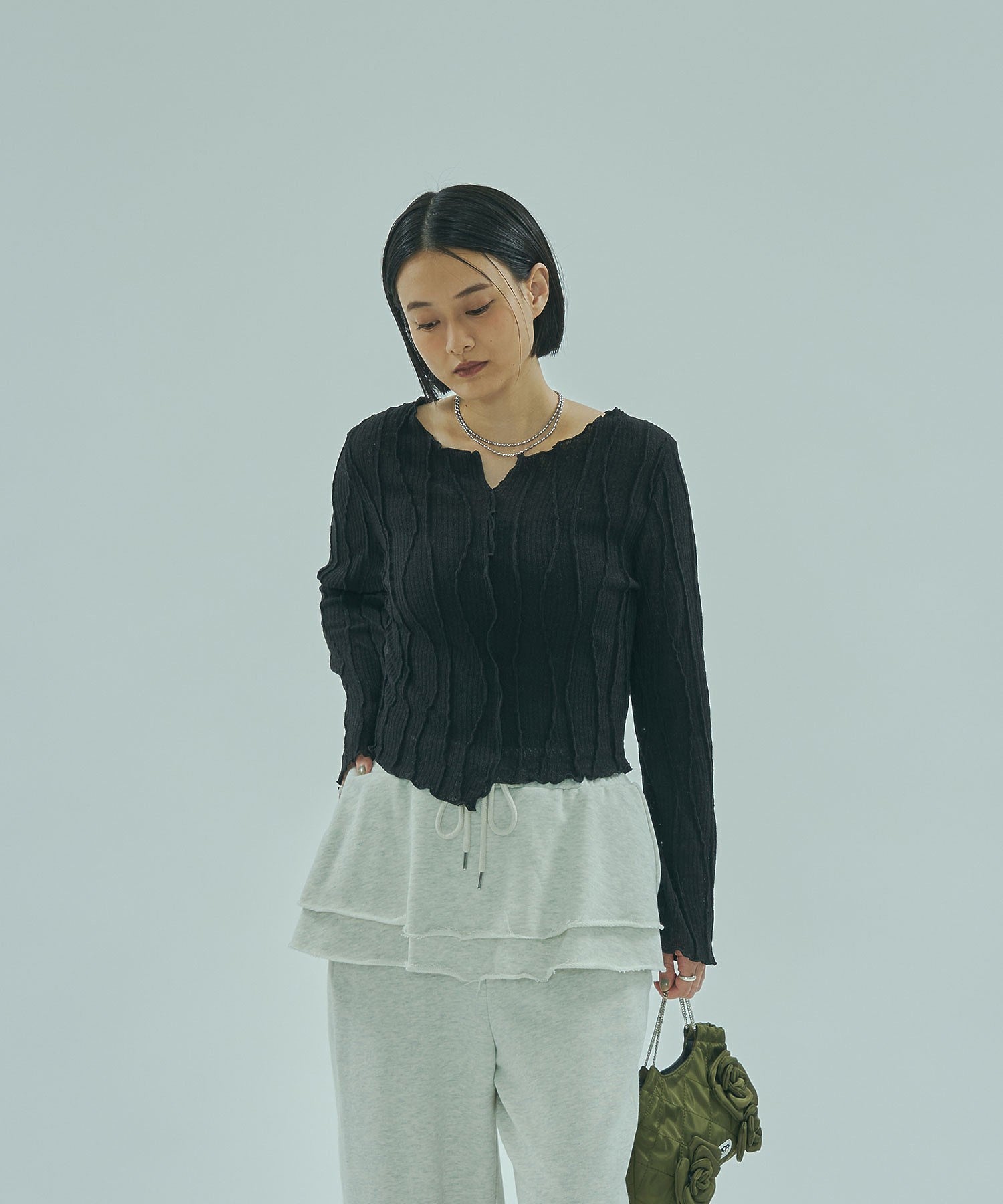 WAVE TUCK TOP