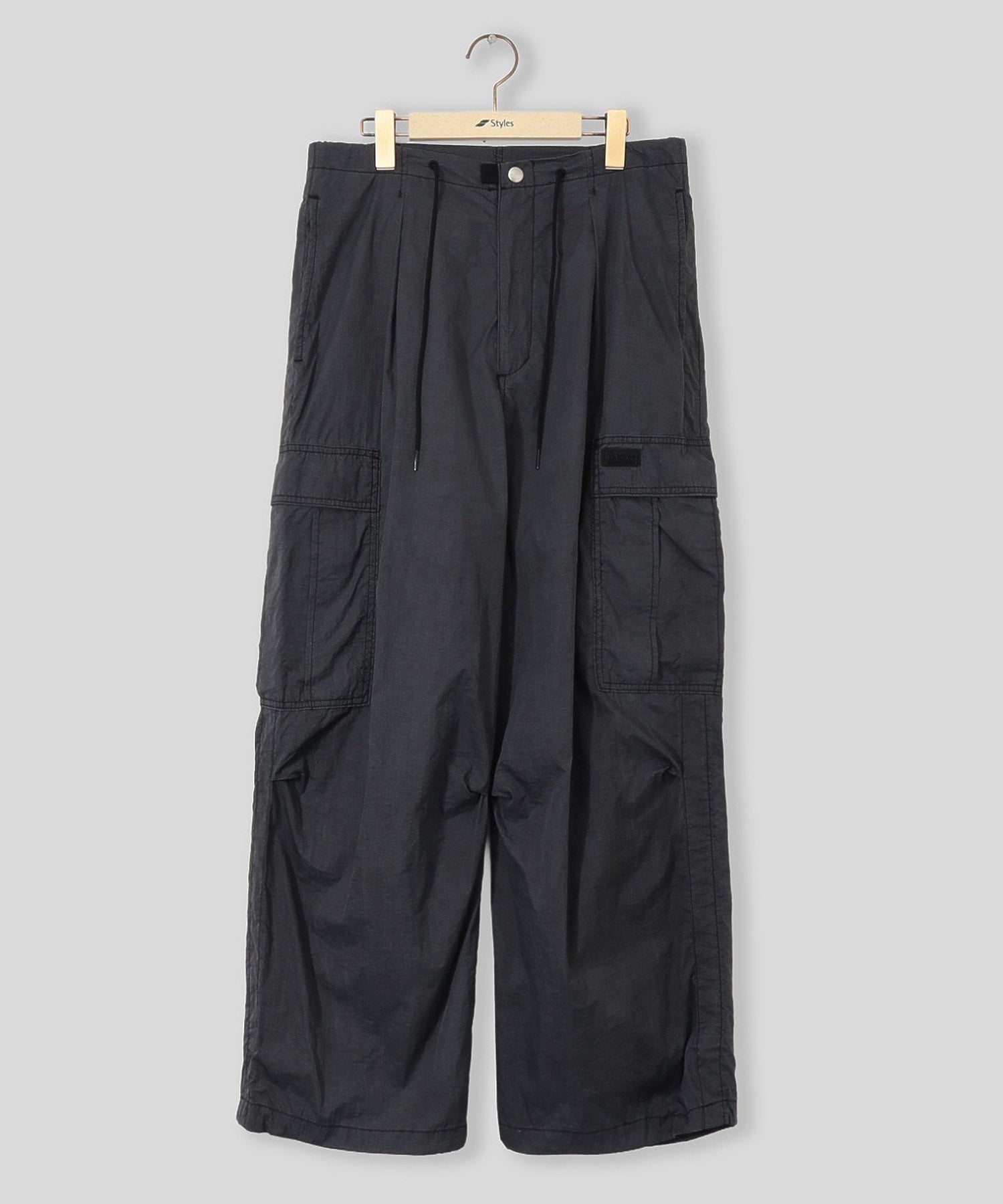 WILDTHINGS/ワイルドシングス/DOUBLE DYED NYLON CARGO PANTS WT26010AD