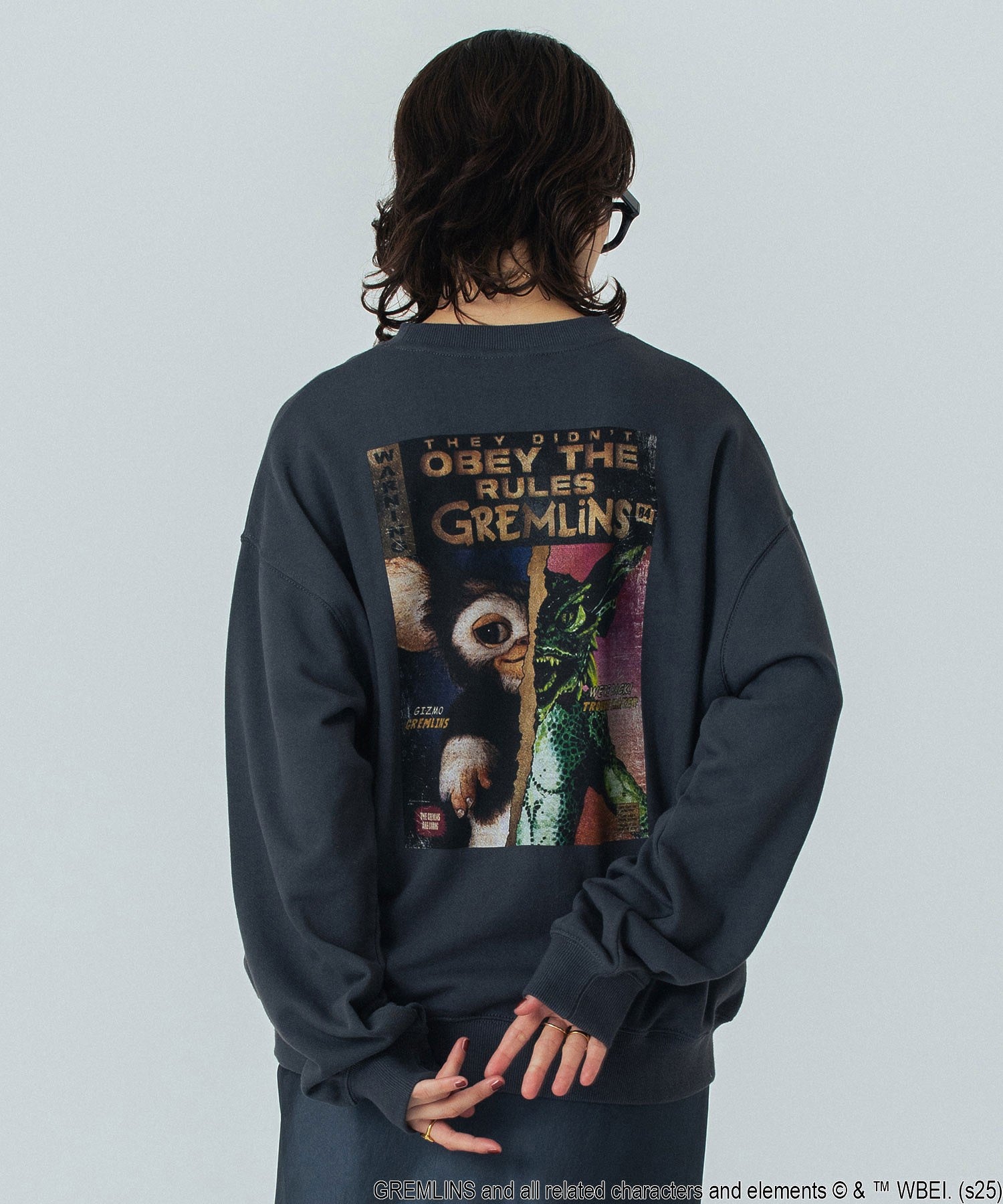 ROSEBUD LIMITED/GREMLINS BACK PRINT SWEAT