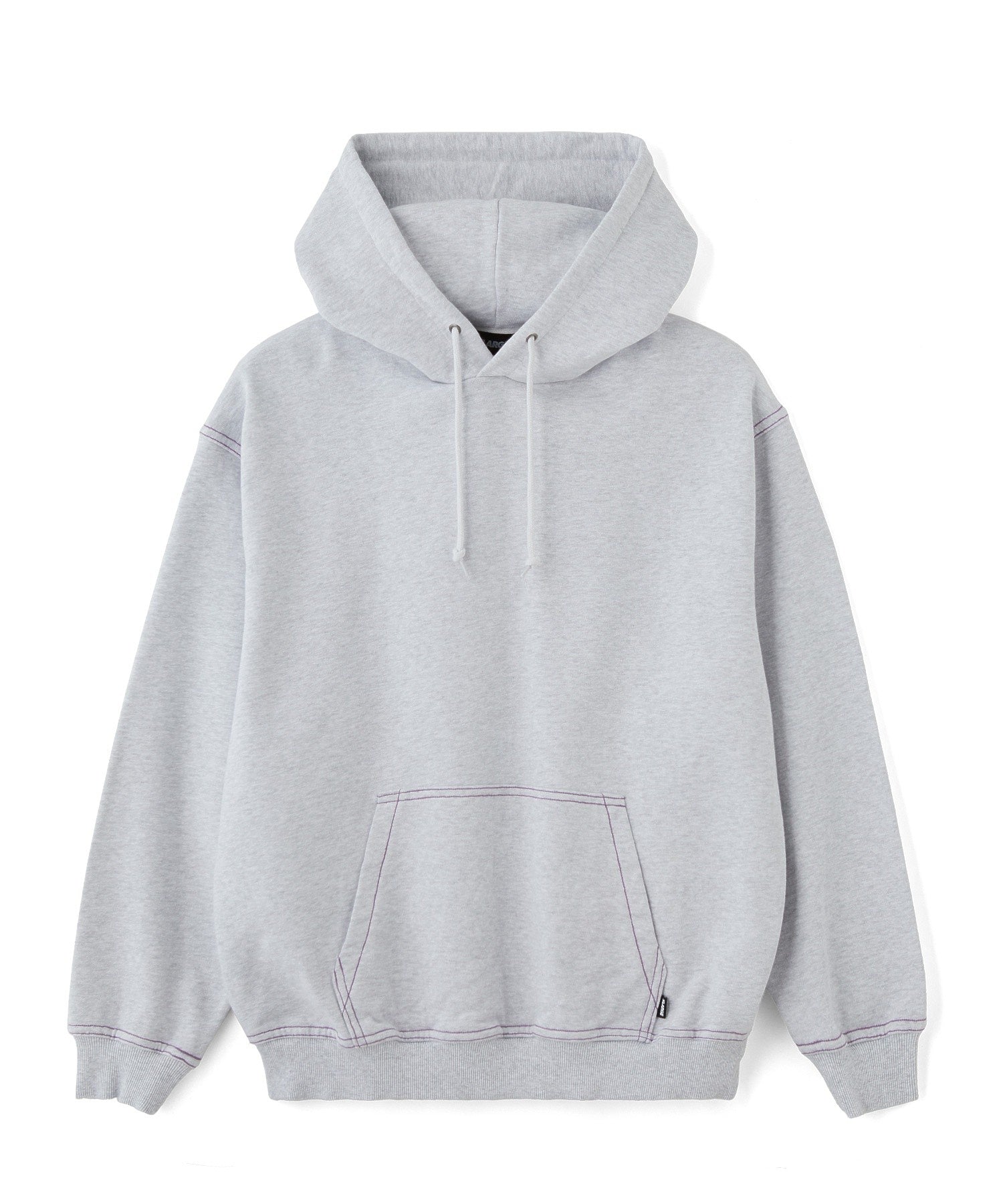 CONTRAST STITCH HOODED SWEATSHIRT