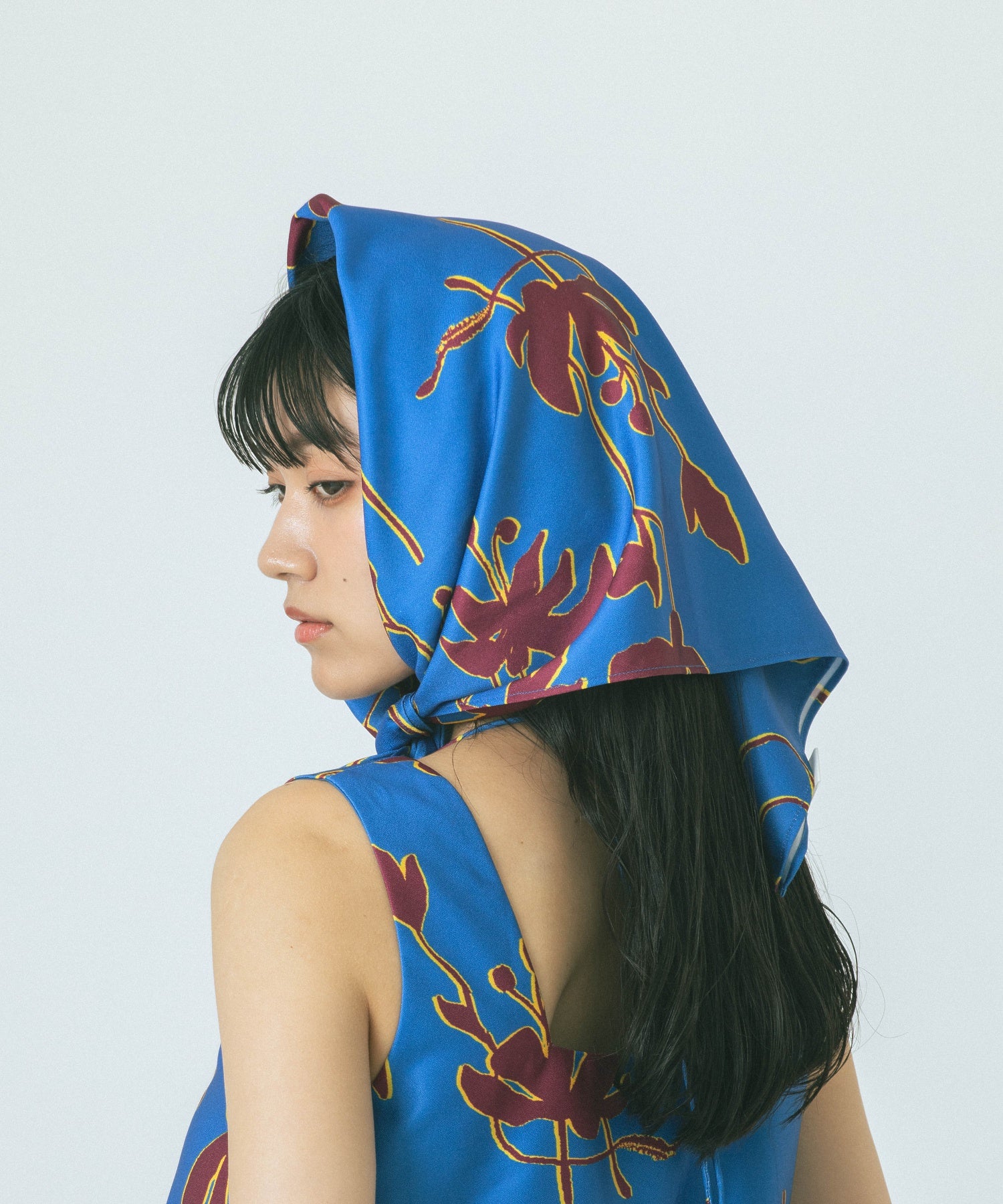 FLOWER PRINT SCARF