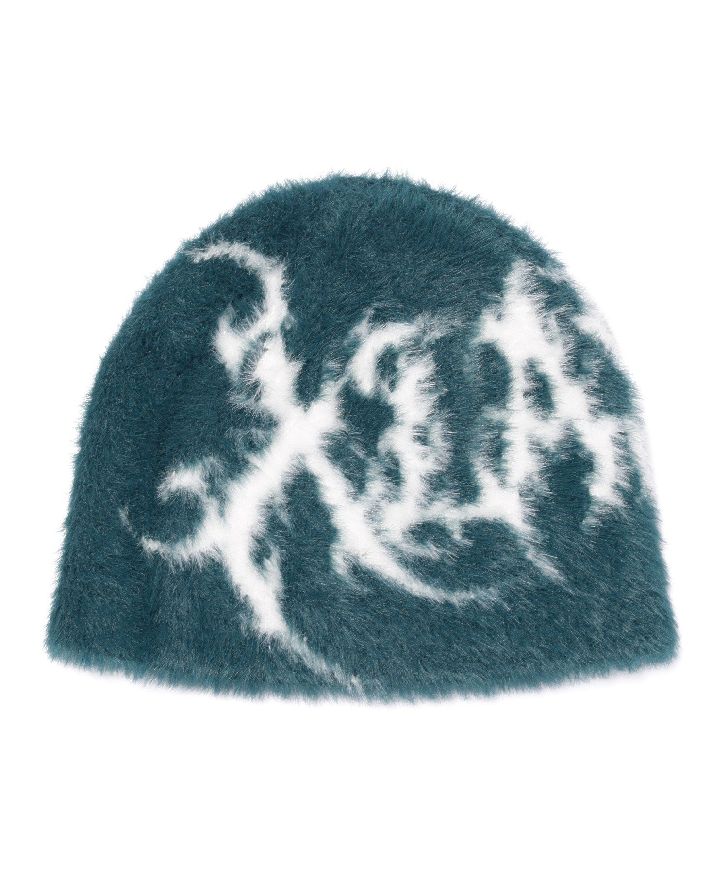 FAUX MOHAIR BEANIE