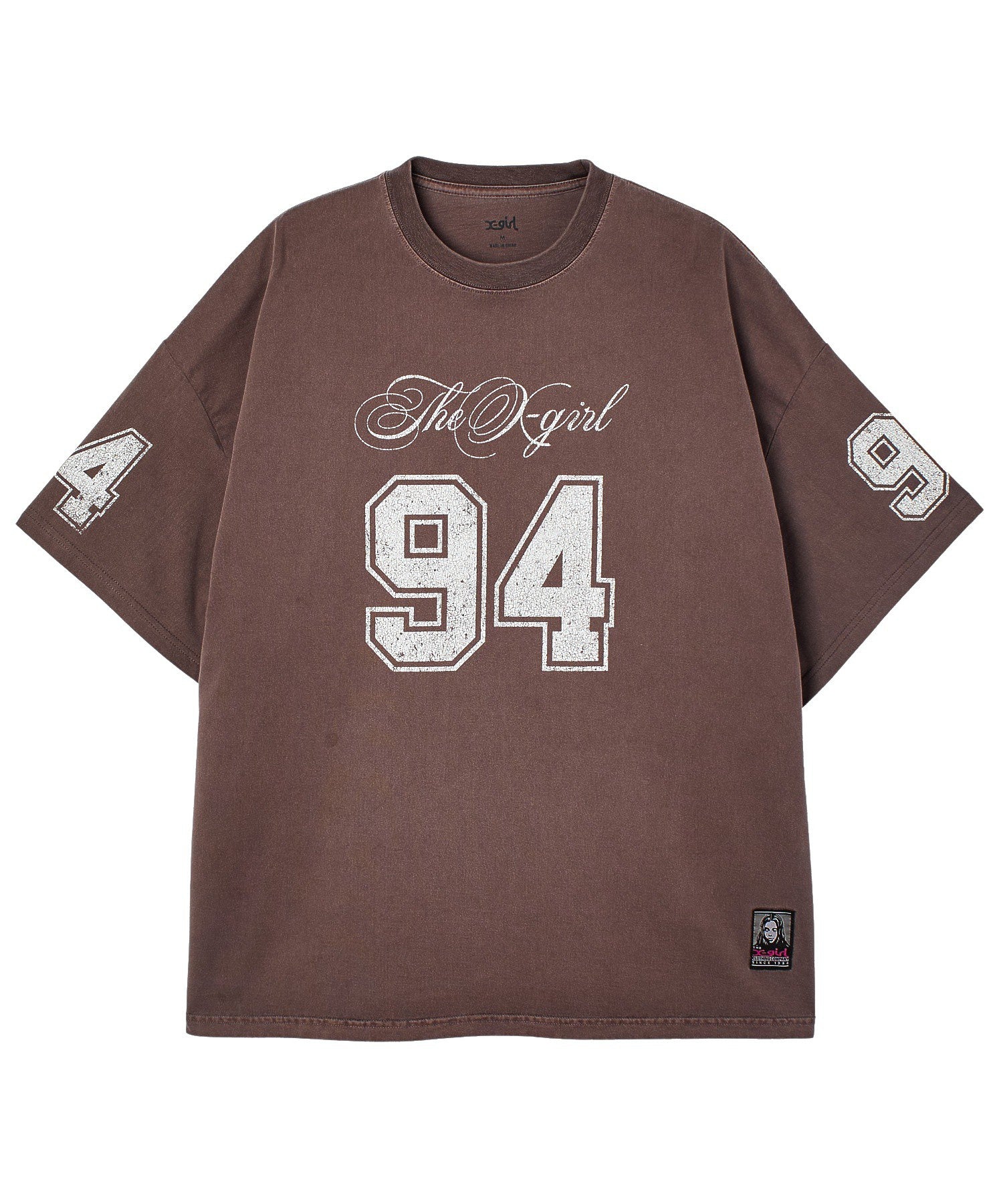 FADED NUMBER S/S BIG TEE DRESS