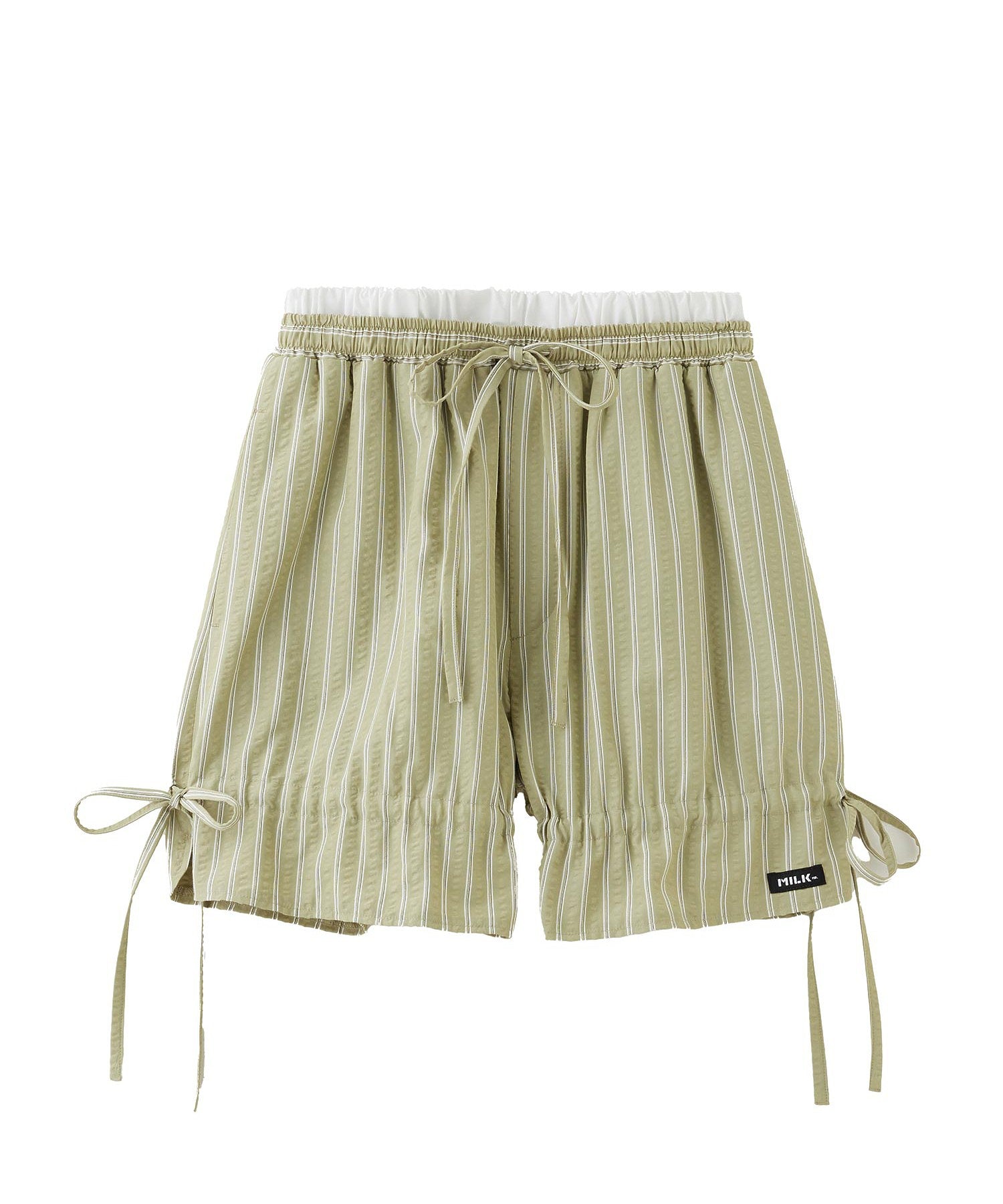 POINTED RIBBON SHORT PANTS