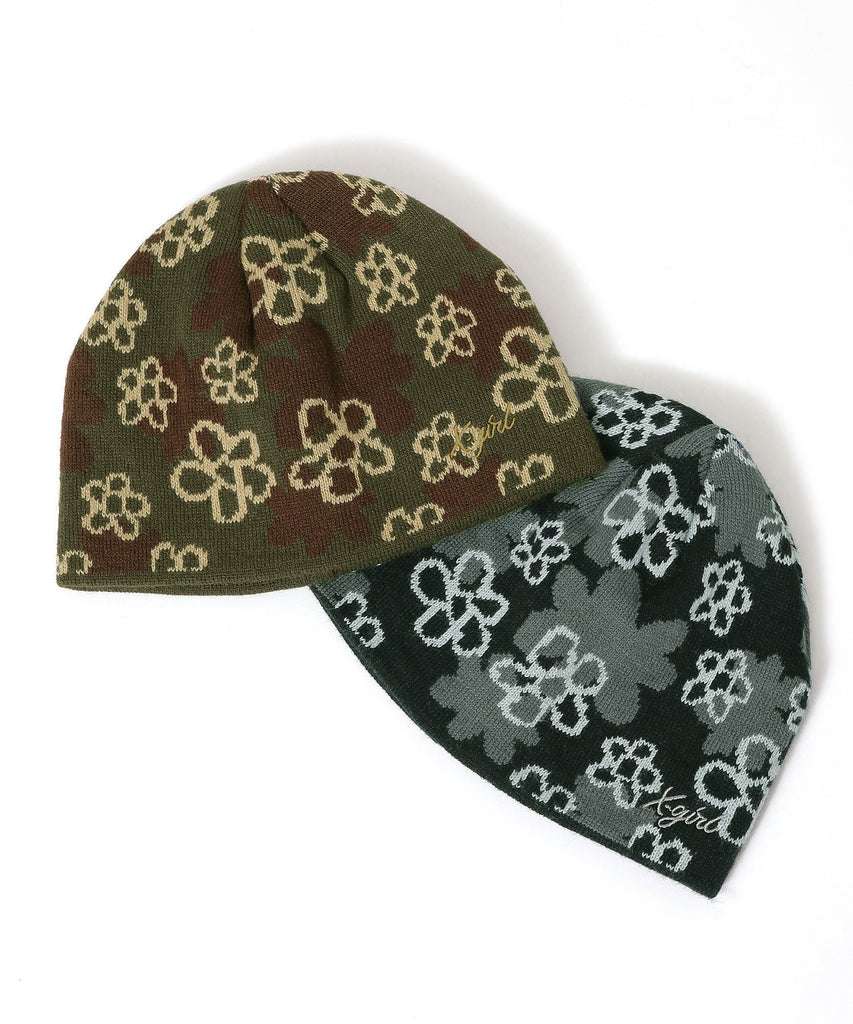 PIXEL FLOWER JACQUARD BEANIE – calif（カリフ）公式サイト
