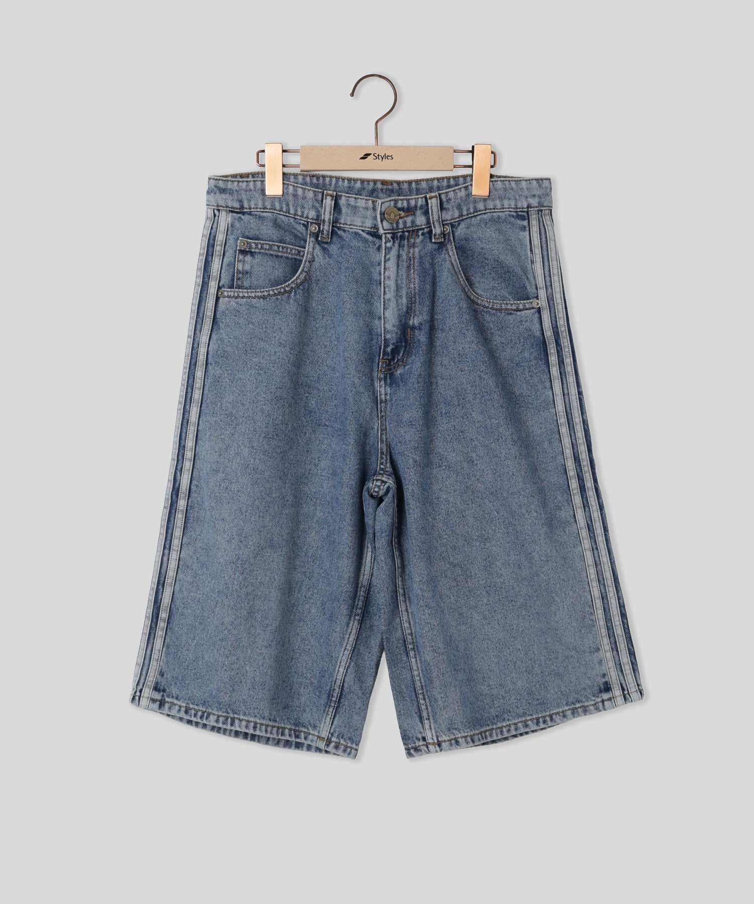 adidas/アディダス/FB ADICOLOR LIGHT WASH DENIM SHORTS HM366