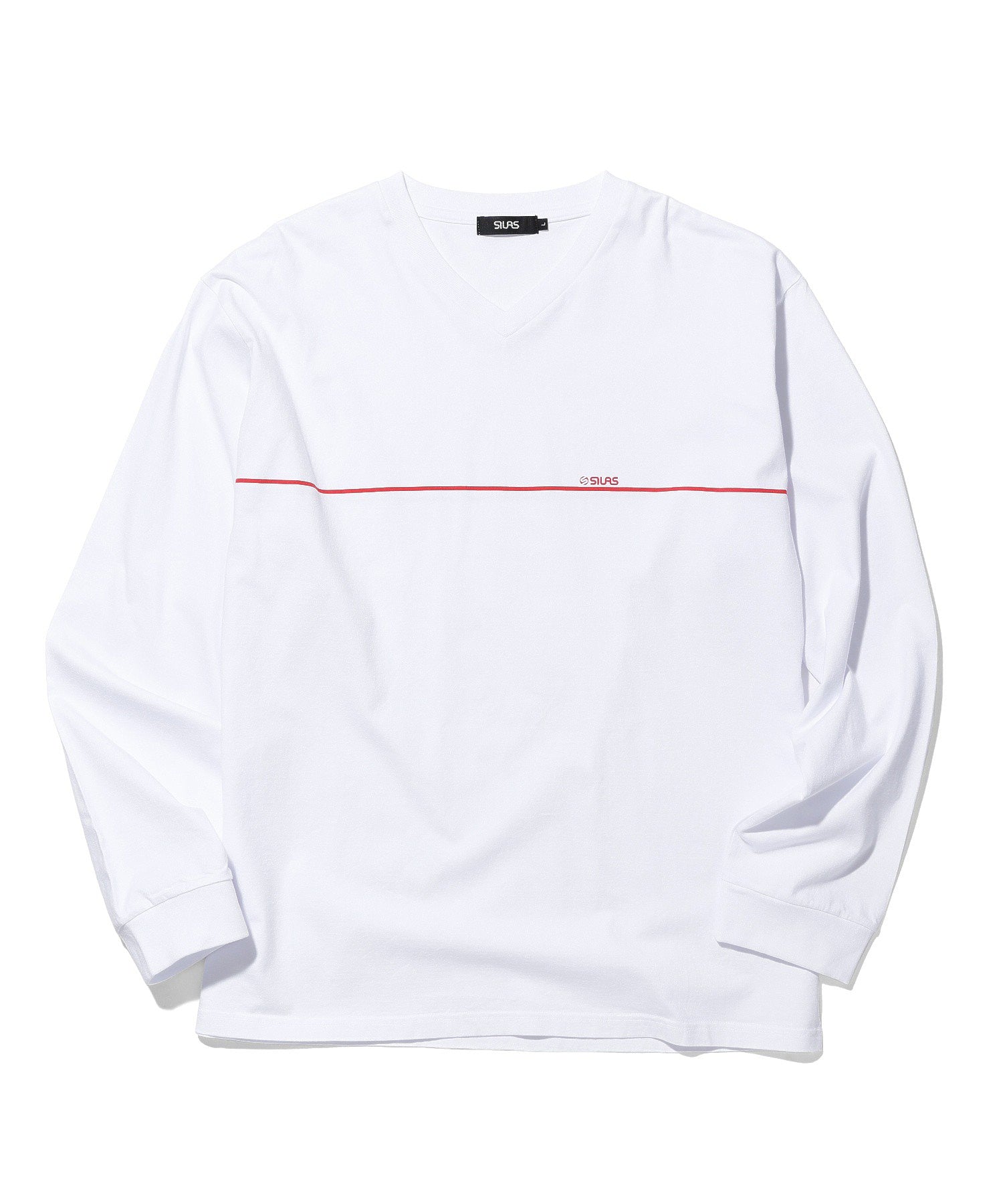 V-NECK L/S TEE
