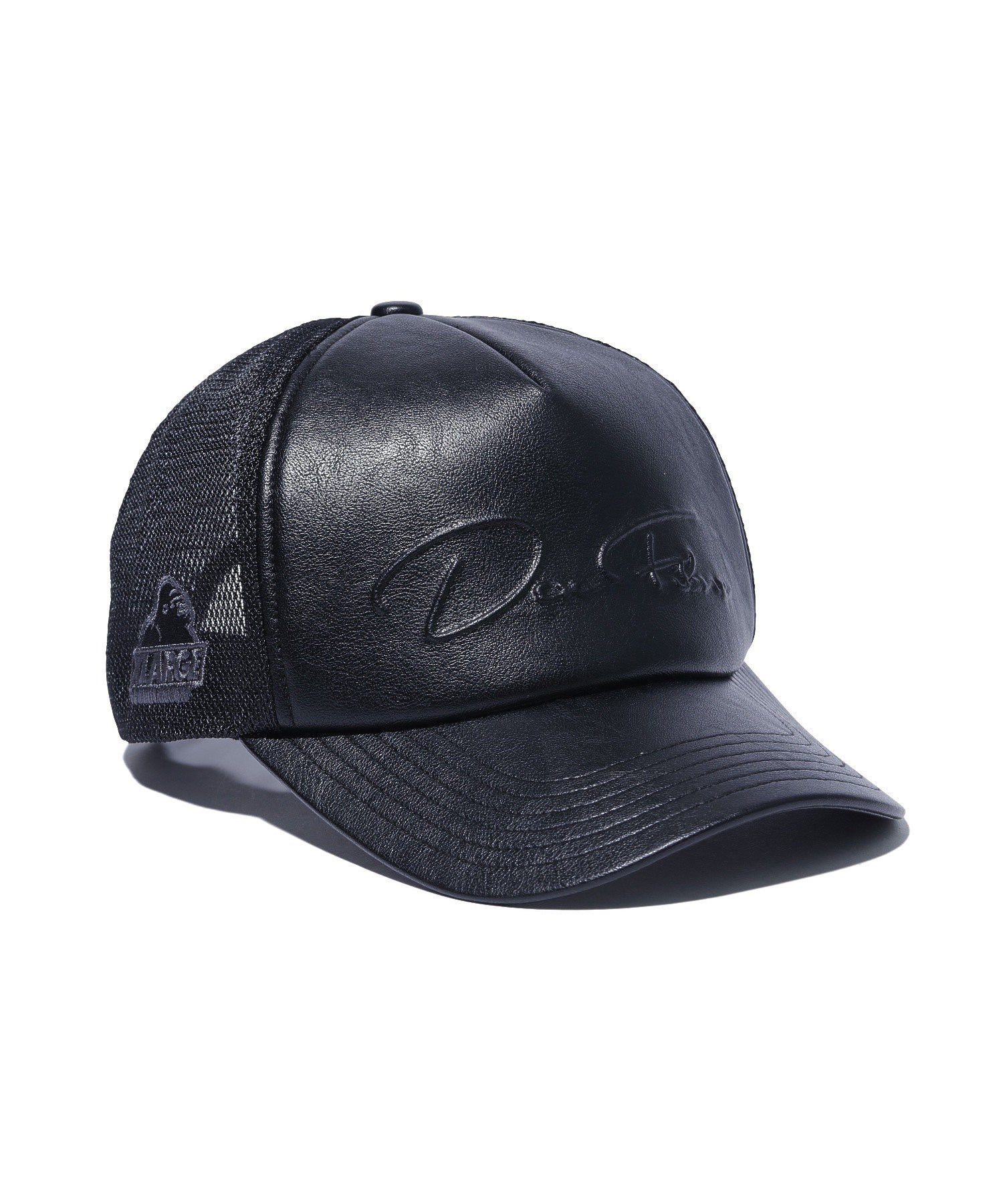 XLARGE×DexFilmz FAUX LEATHER MESH CAP