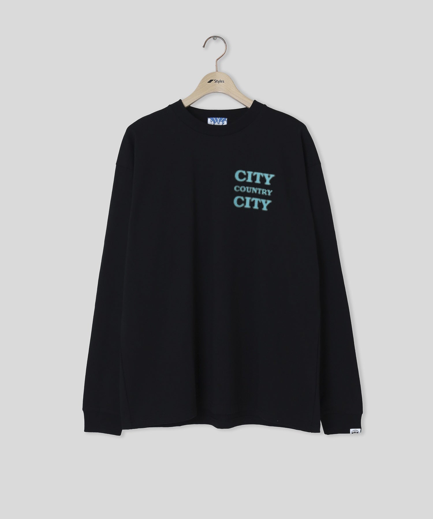 CCC/シティーカントリーシティー/COTTON L/S T-SHIRT CITY COUNTRY CITY 261T002