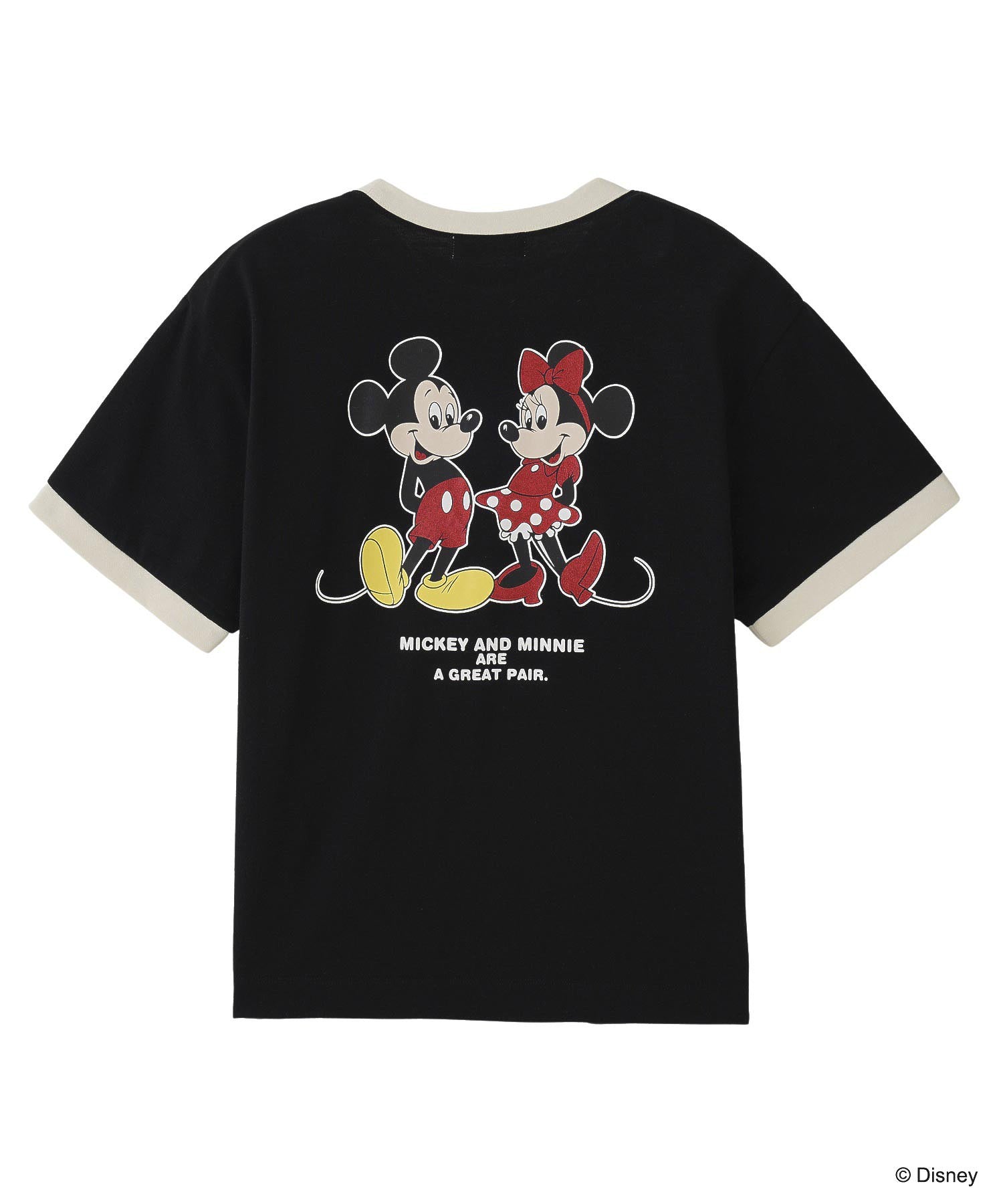 MICKEY AND MINNIE / RINGER S/S TEE