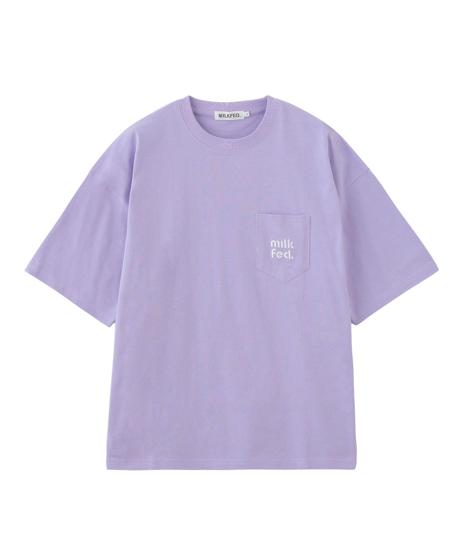 CUT OUT LOGO POCKET WIDE S/S TEE