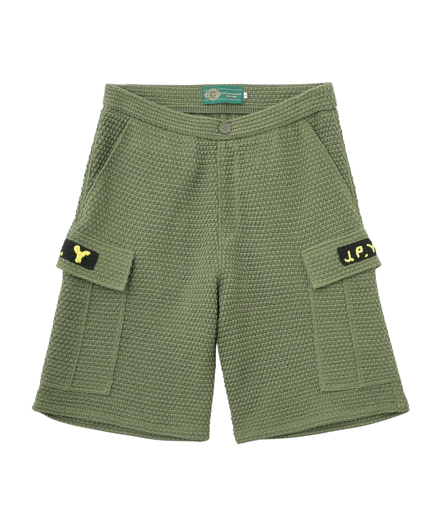 gimcontext/ジム コンテキスト/Basket Weave Cargo Knit Shorts/25105120