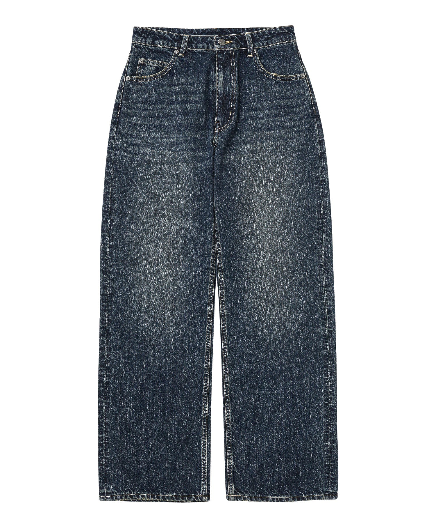 FACE PATCH LOOSE FIT STRAIGHT PANTS