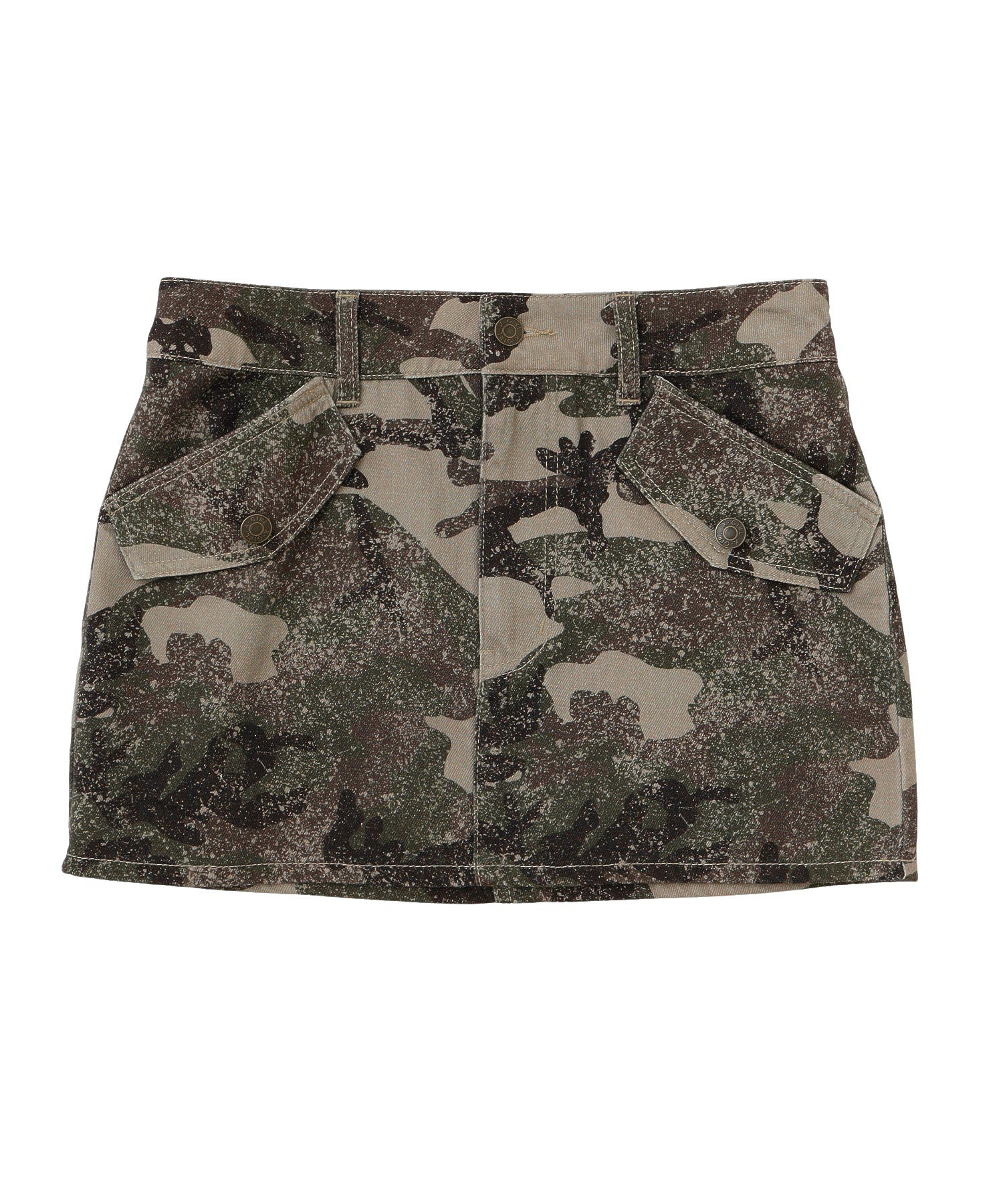 FLAP POCKET MINI SKIRT