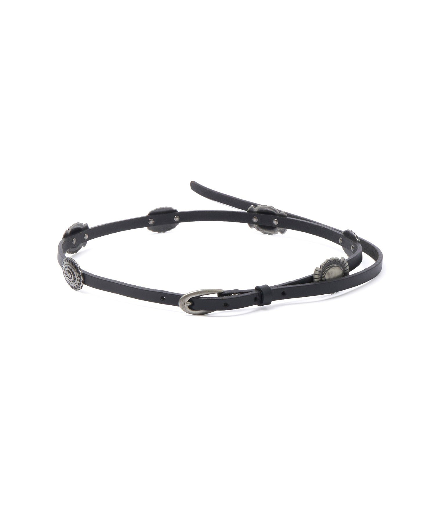 AULENTTI/COW LEATER /NIQUEL BELT