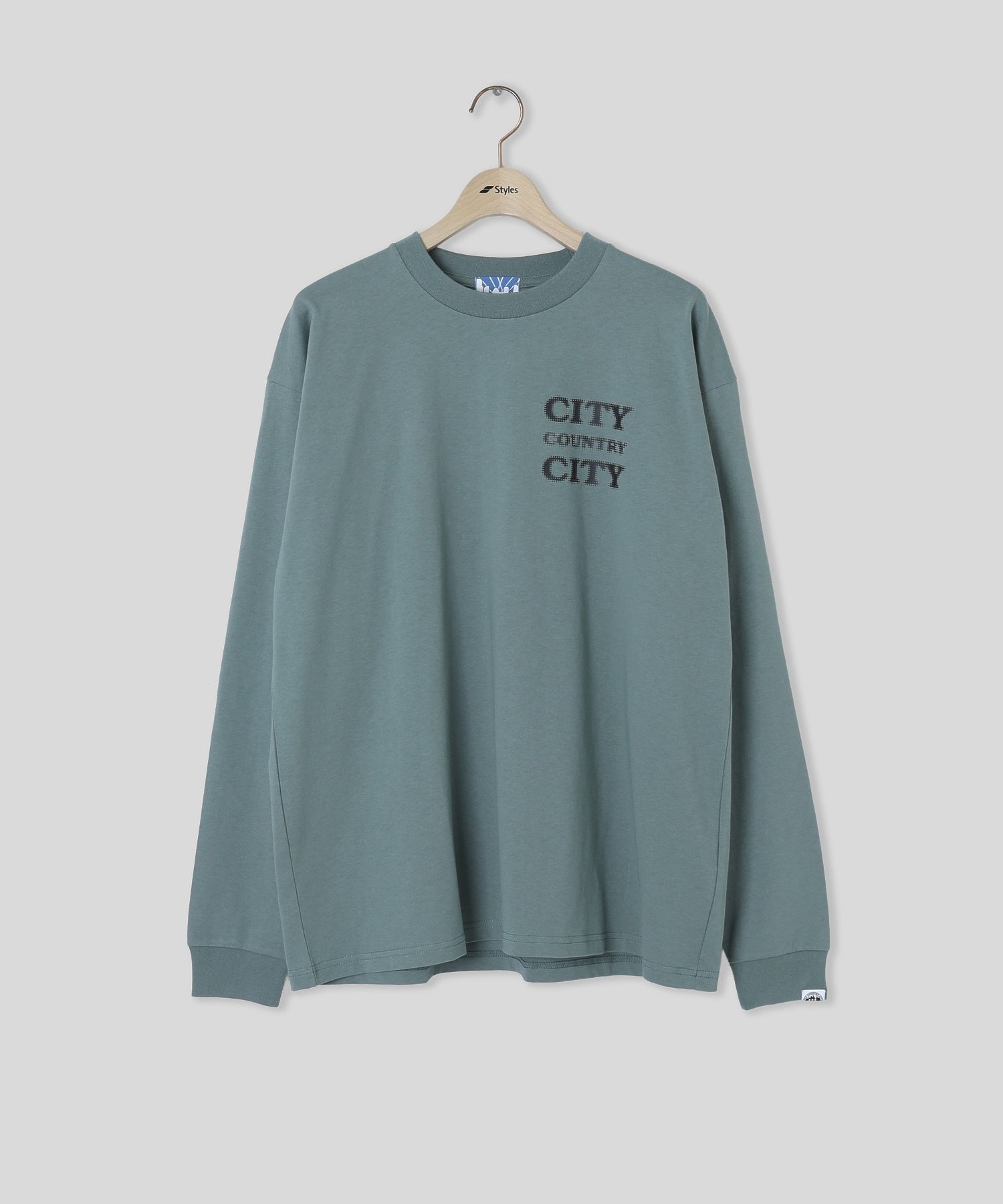 CCC/シティーカントリーシティー/COTTON L/S T-SHIRT CITY COUNTRY CITY 261T002