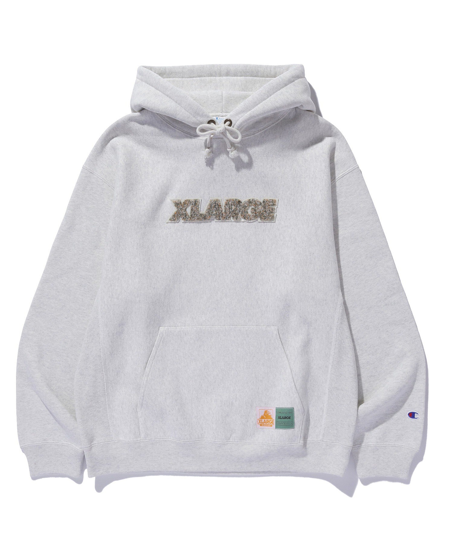 XLARGE×Champion REVERSE WEAVE PULLOVER HOODED SWEAT SHIRT