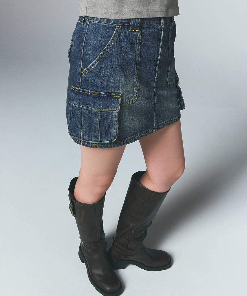 CARGO POCKET DENIM MINI SKIRT – calif（カリフ）公式サイト