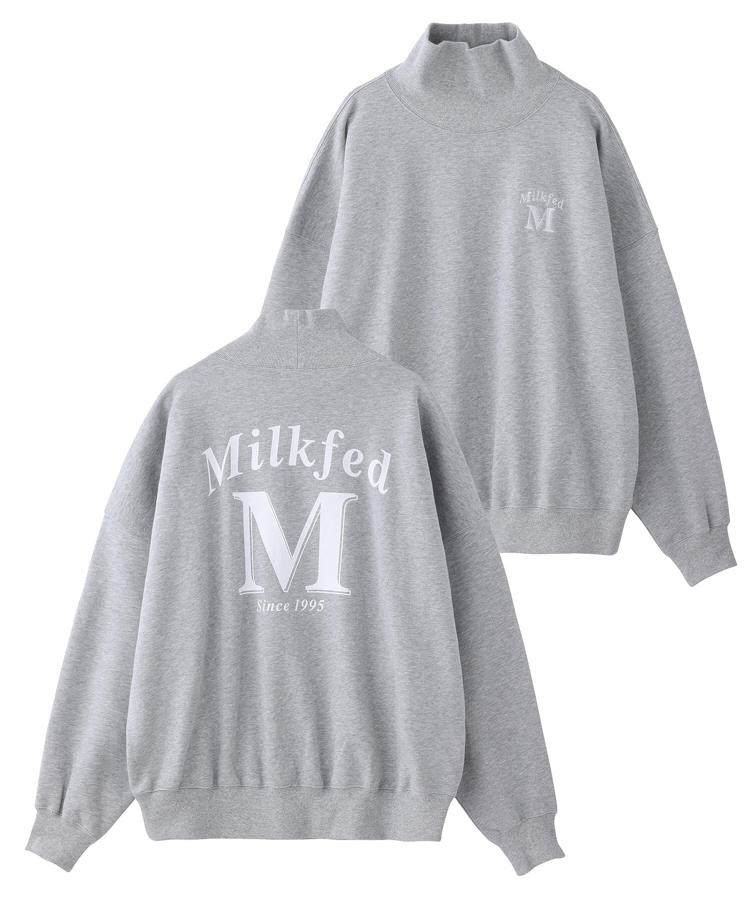 HIGH NECK SWEAT TOP MILKFED.