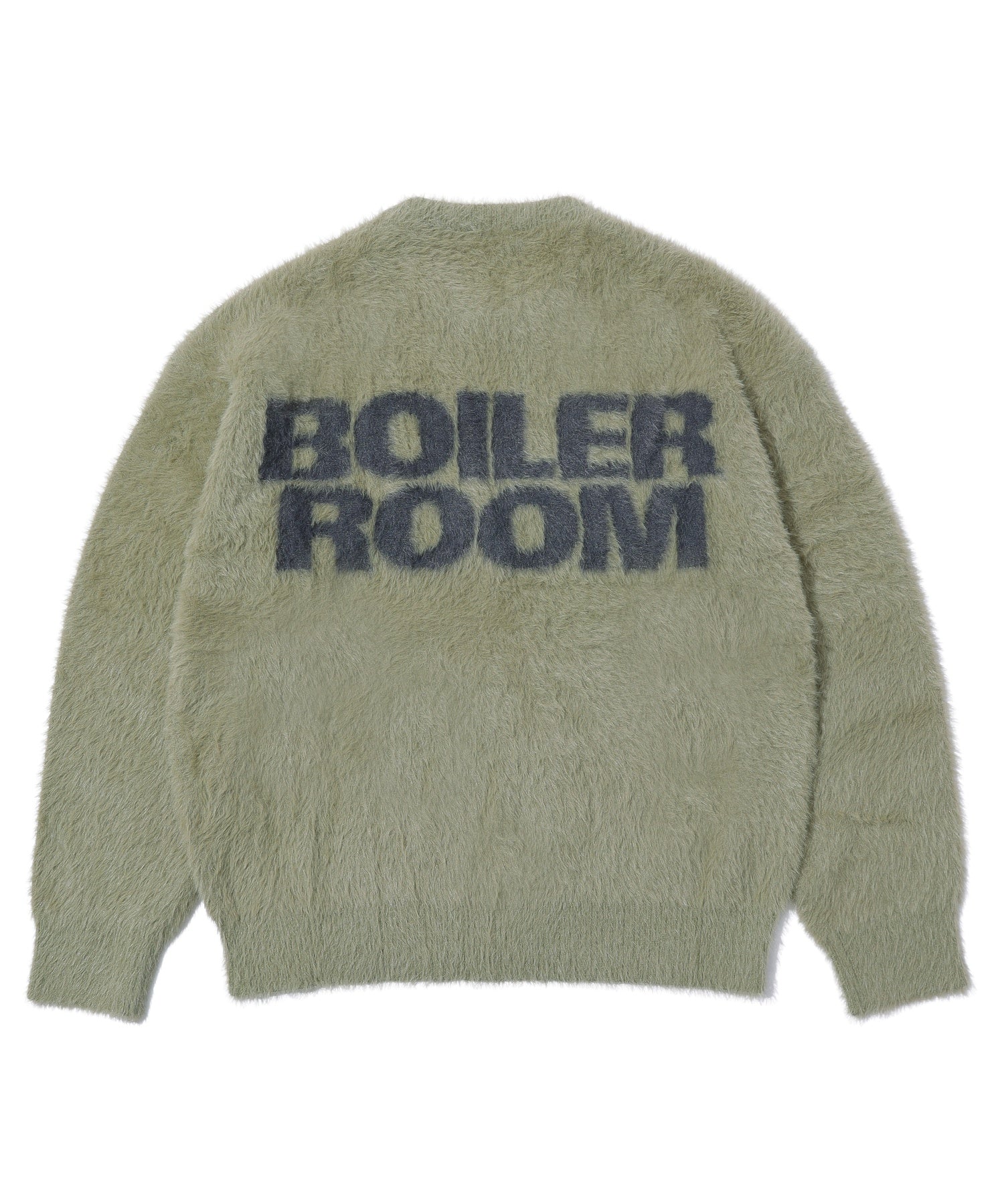 BOILER ROOM/ボイラールーム/SHAGGY KNIT CREW/AW24KN