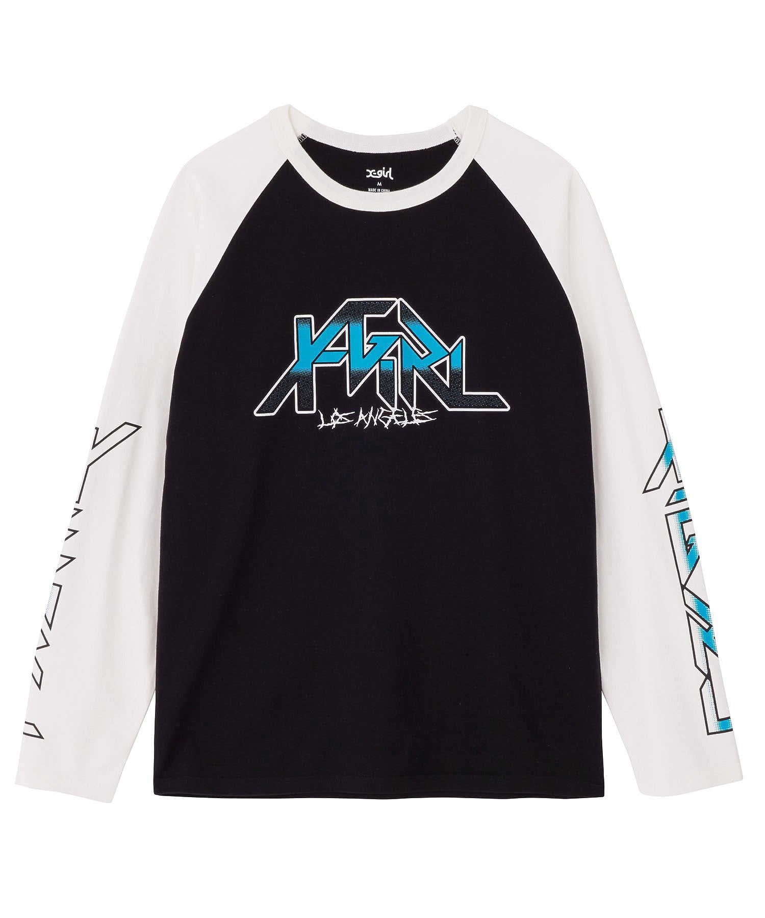 METAL LOGO B/B TEE X-girl