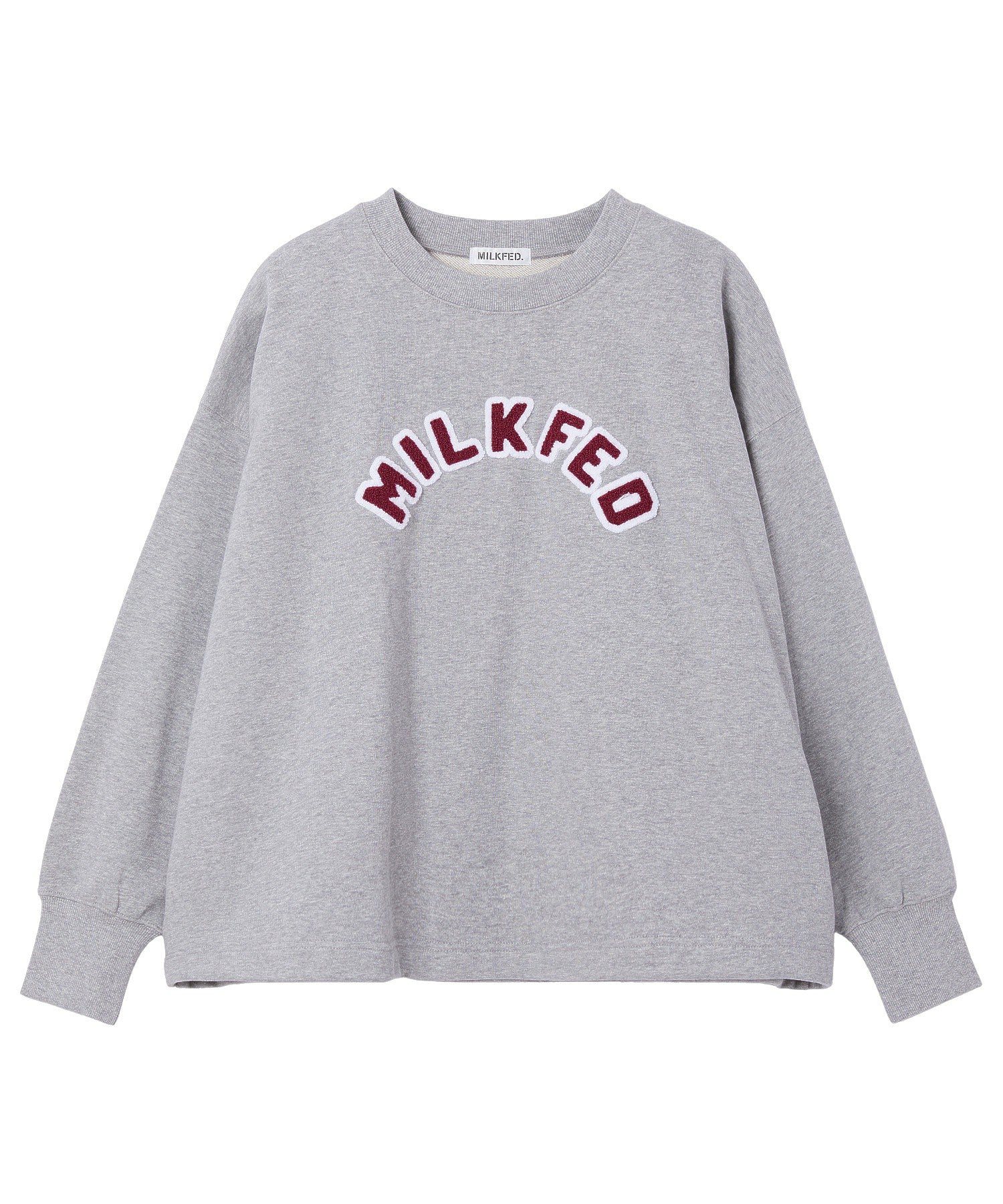 PATCH DRAWSTRING BIG SWEAT TOP