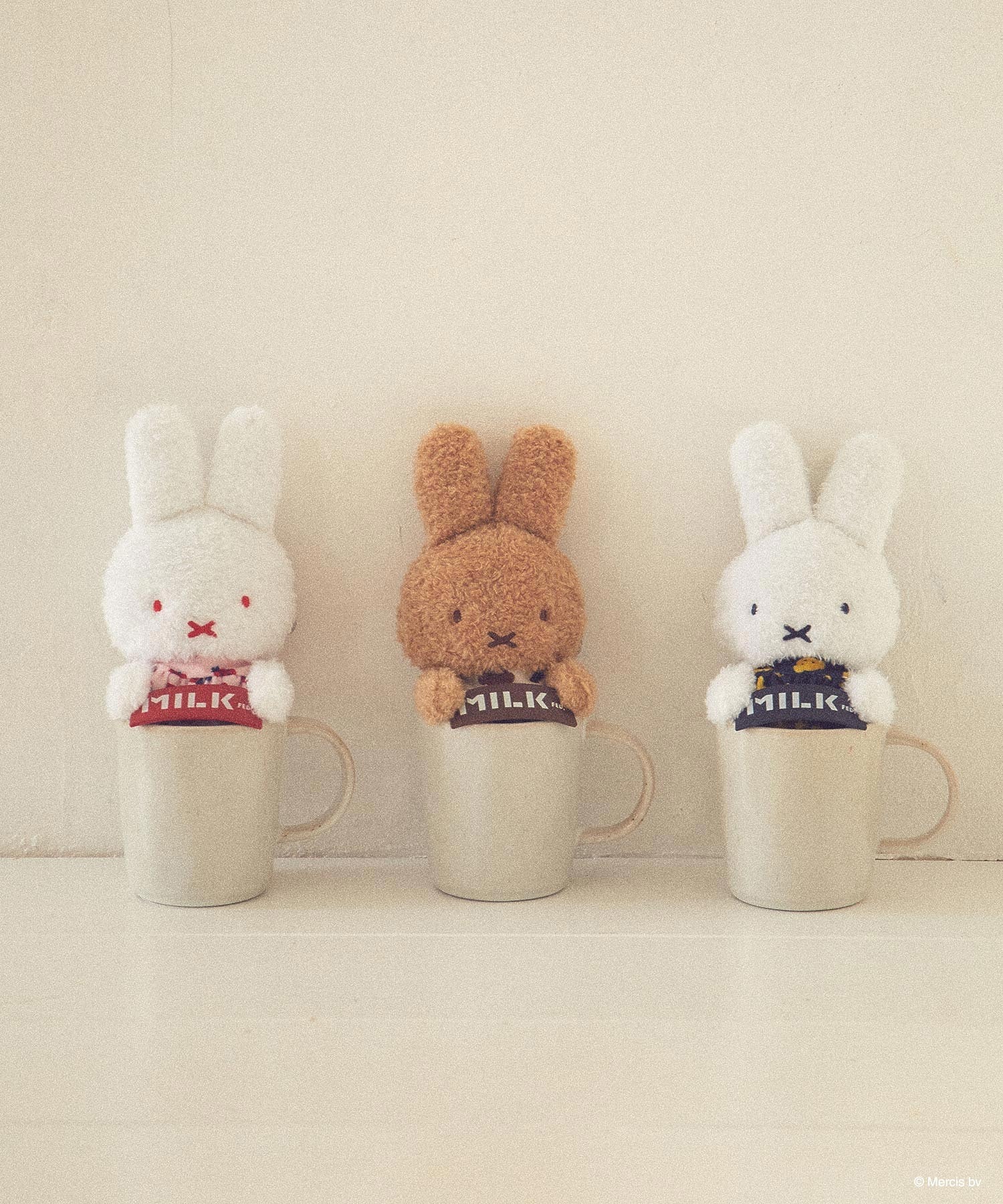 MILKFED. × MIFFY AND MELANIE KEYCHAIN POUCH