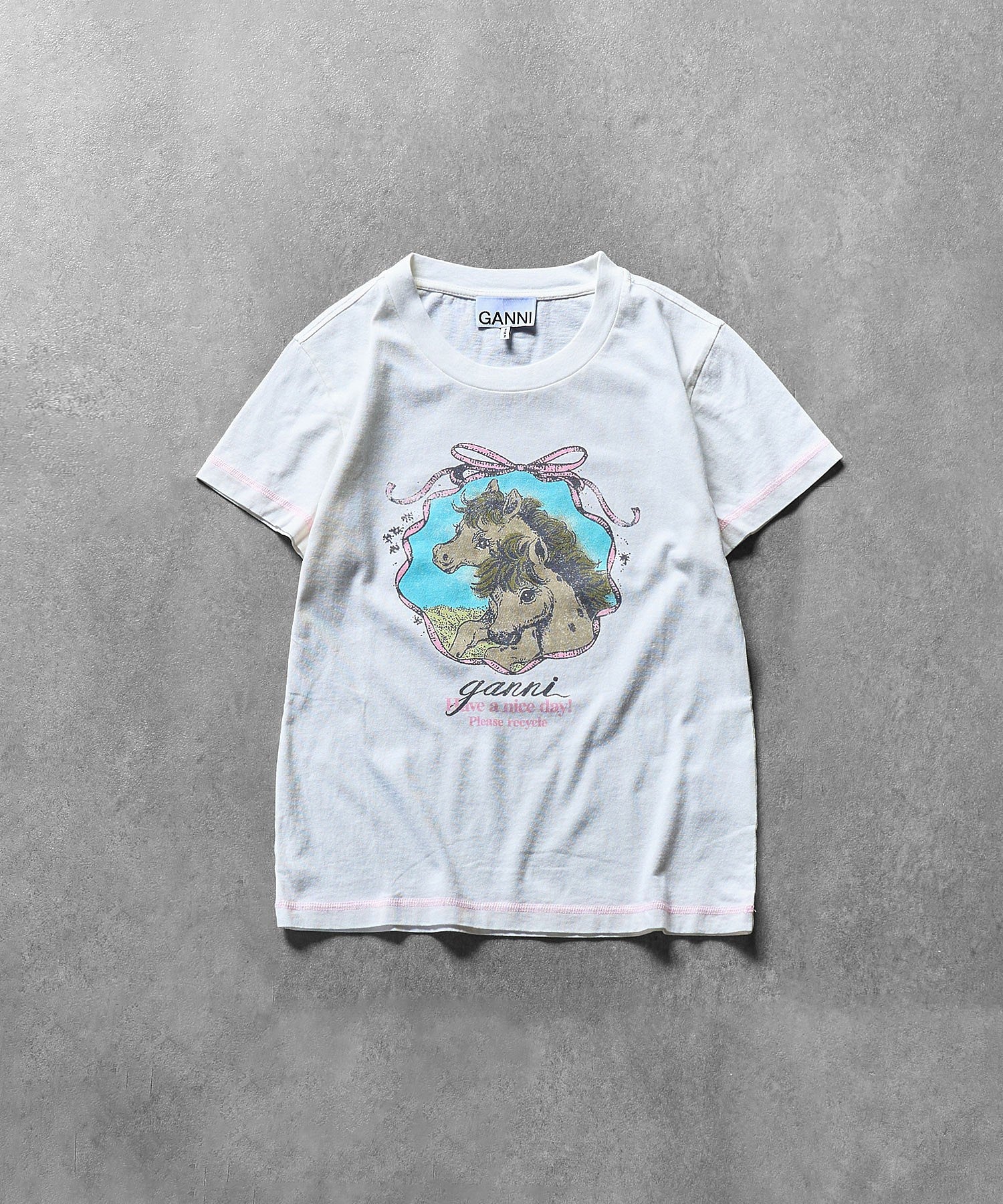GANNI/BASIC COTTON JERSEY BABY FIT QIXI