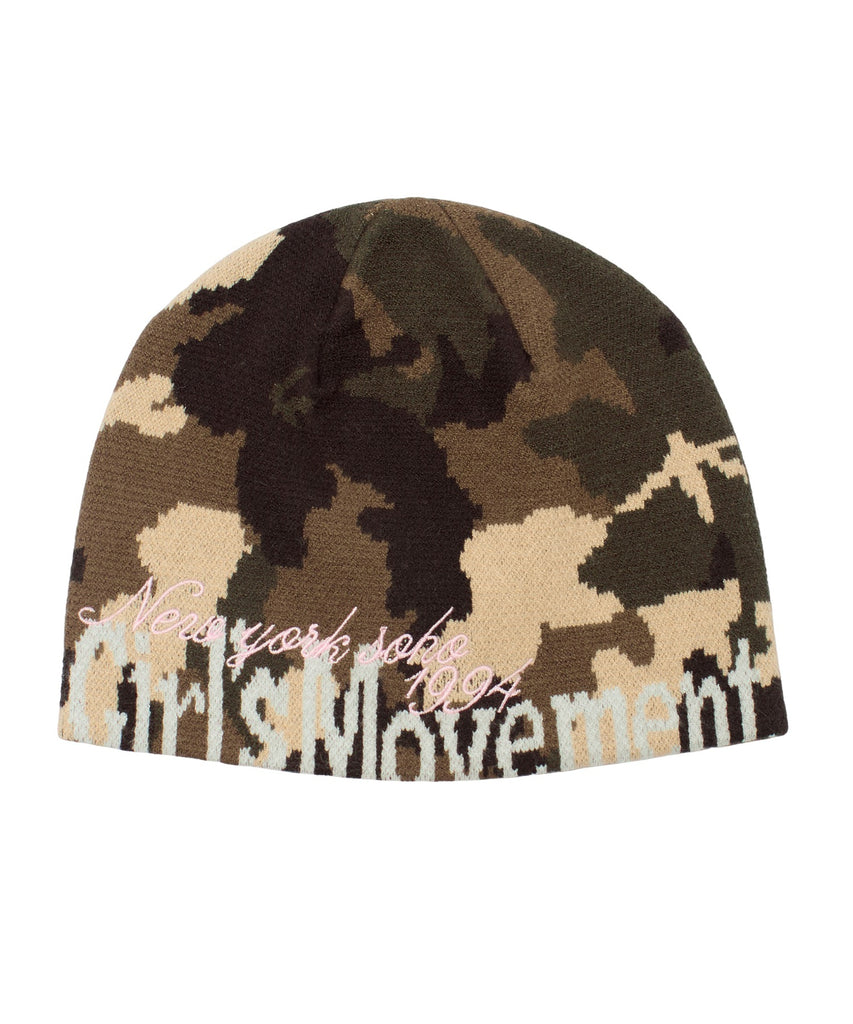 CUT OFF LOGO JACQUARD BEANIE – calif（カリフ）公式サイト