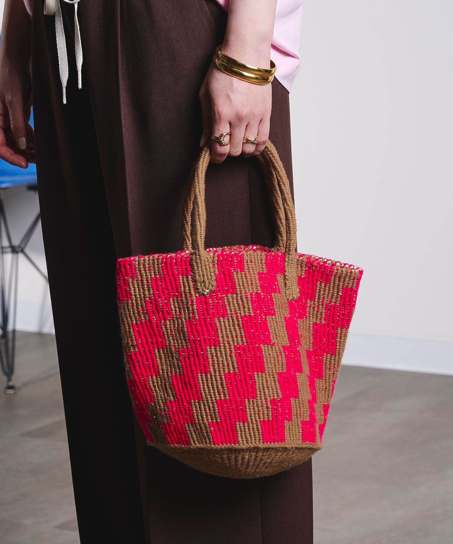 AS/SISAL BASKET BAG