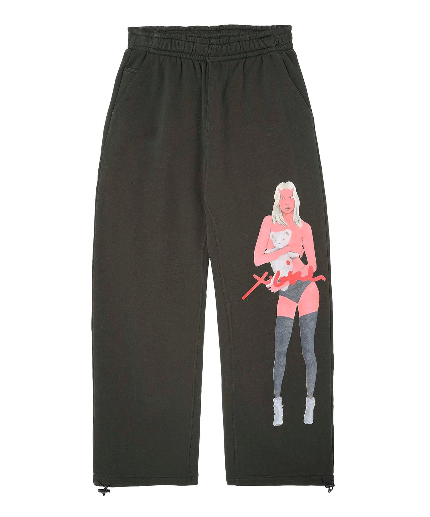 X-girl × T-REX SWEAT PANTS