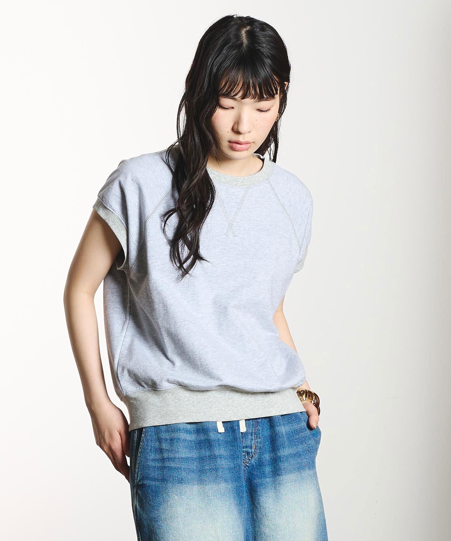CAP SLEEVE SWEAT