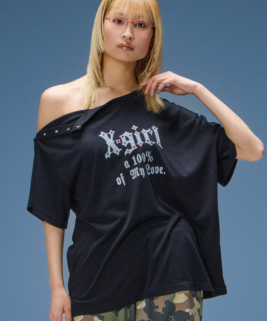 2WAY SHOULDER S/S TEE – calif（カリフ）公式サイト