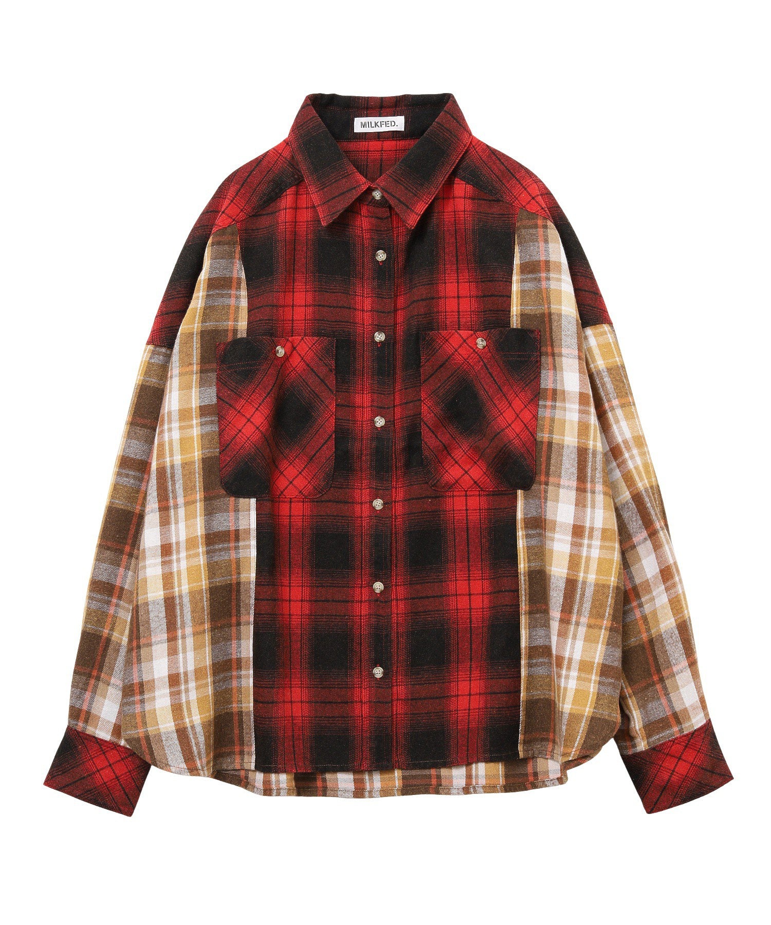 WASHED PANEL SHIRT