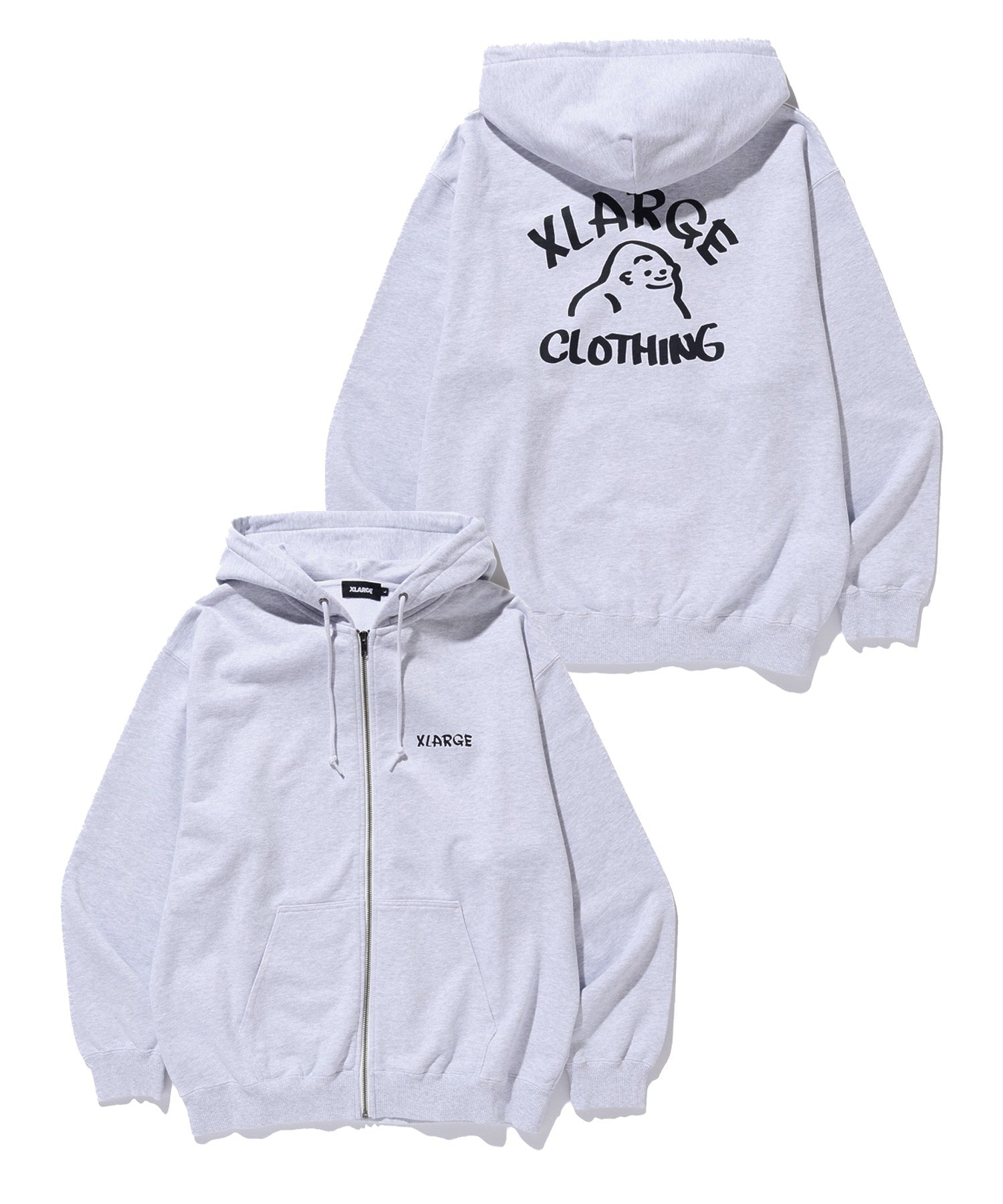 DRAWING OG ZIP HOODED SWEATSHIRT