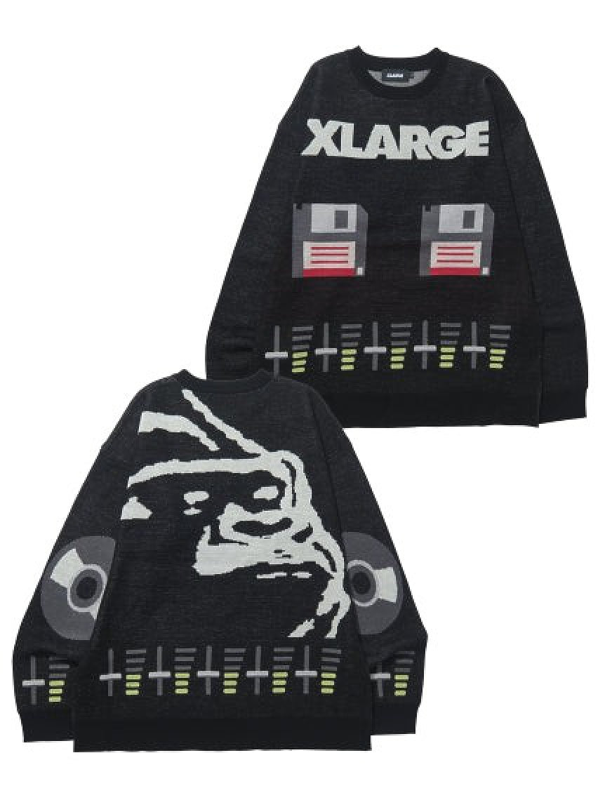ANALOG JAQUARD SWEATER XLARGE