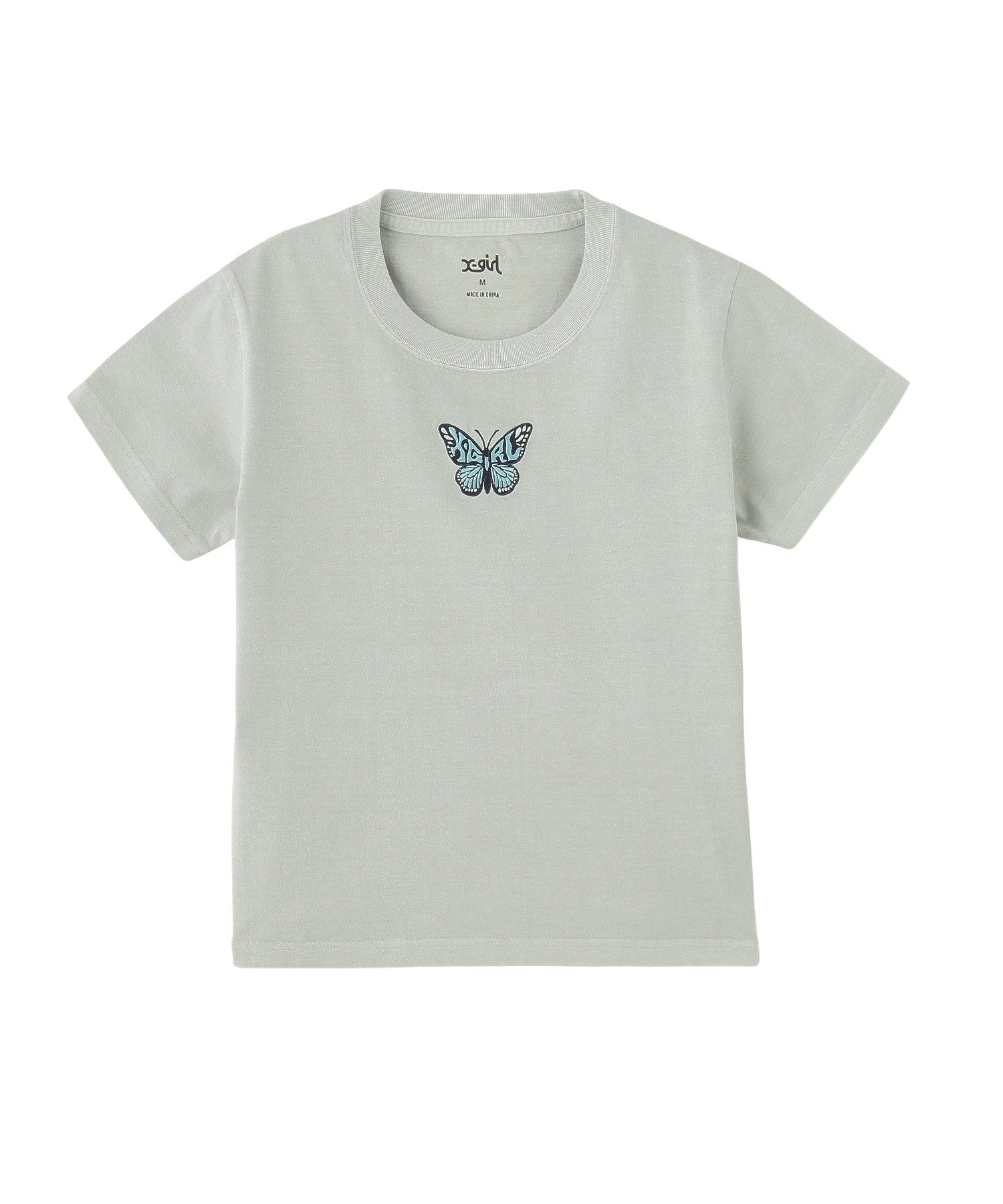 BUTTERFLY PIGMENT DYED S/S BABY TEE