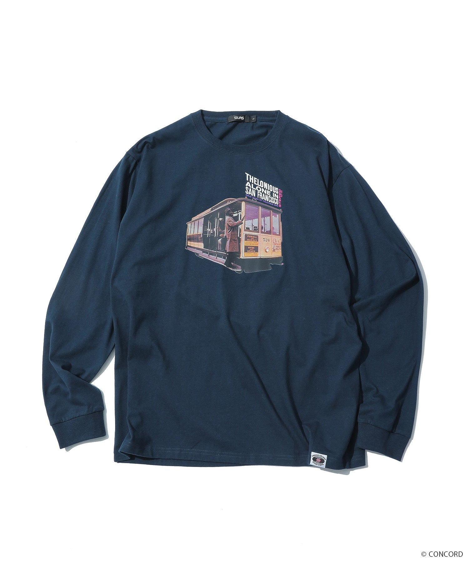 THELONIOUS MONK ALONE IN SAN FRANCISCO L/S TEE