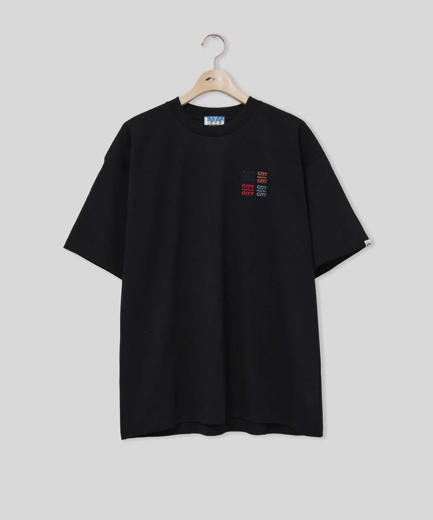 CCC/シティーカントリーシティー/EMBROIDERED LOGO COTTON T-SHIRT 261T012