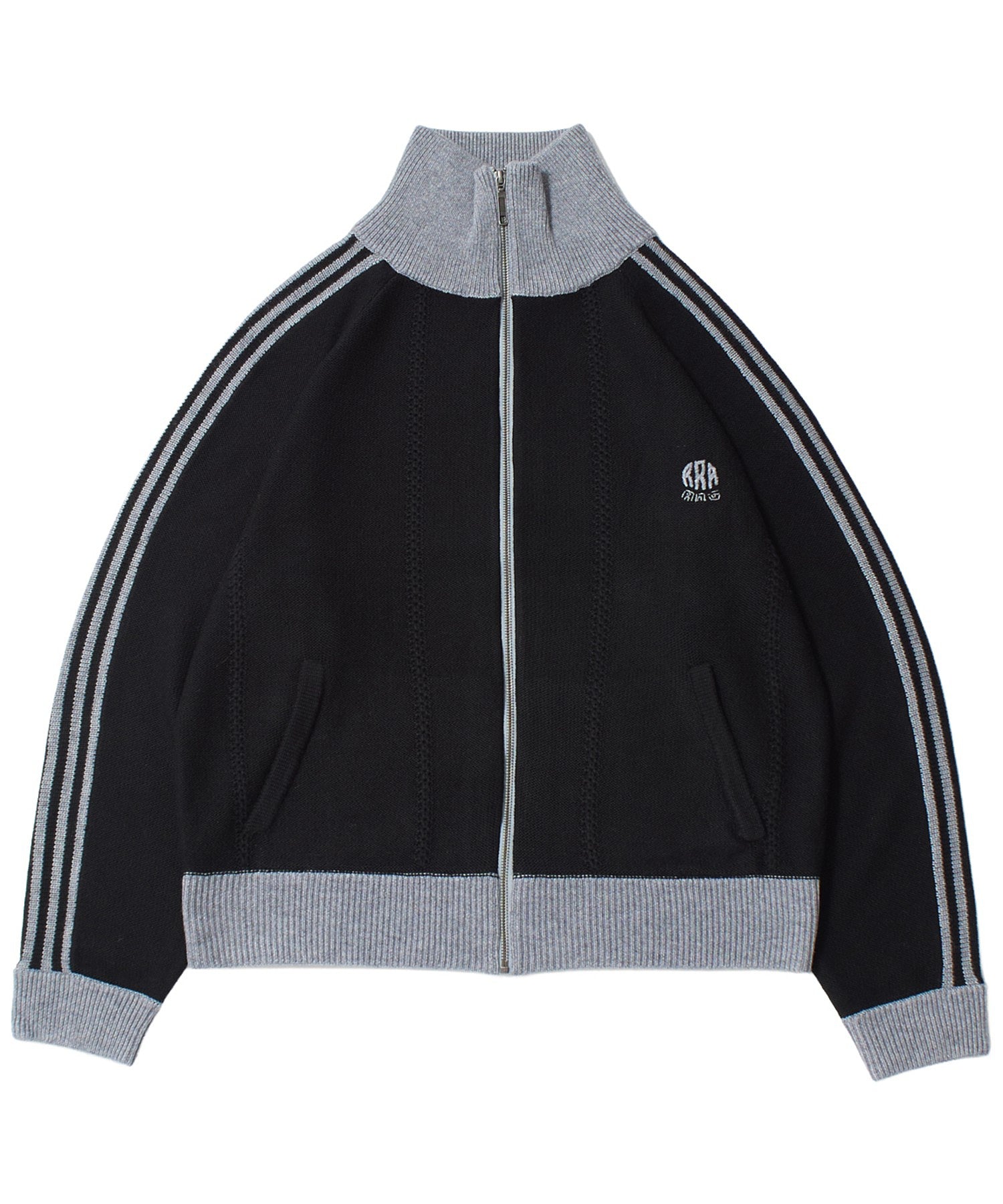 RICE NINE TEN/ライスナインテン/KNITTED TRACK JACKET KN-TRJK