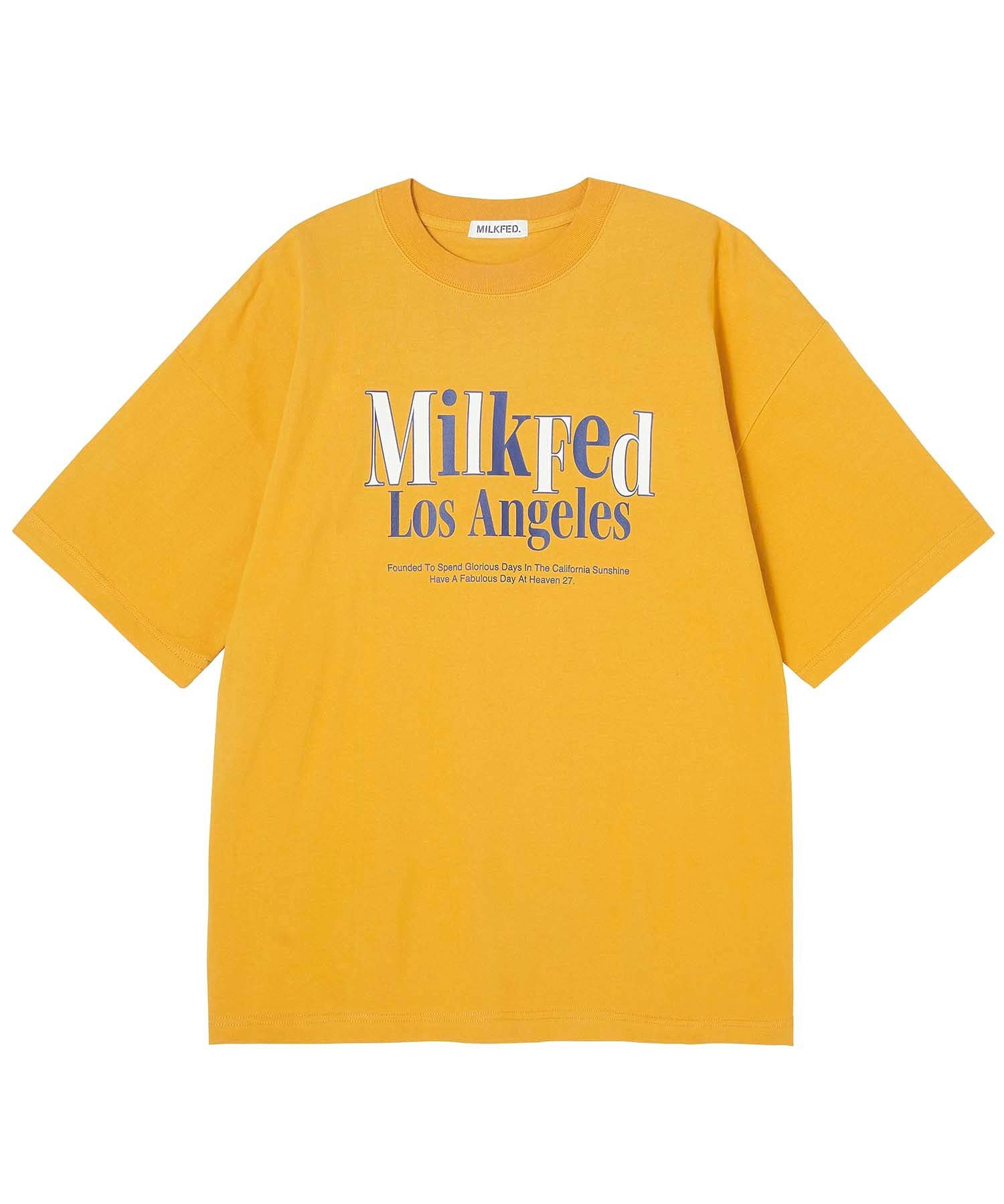 OUTLINE LOGO WIDE S/S TEE MILKFED.