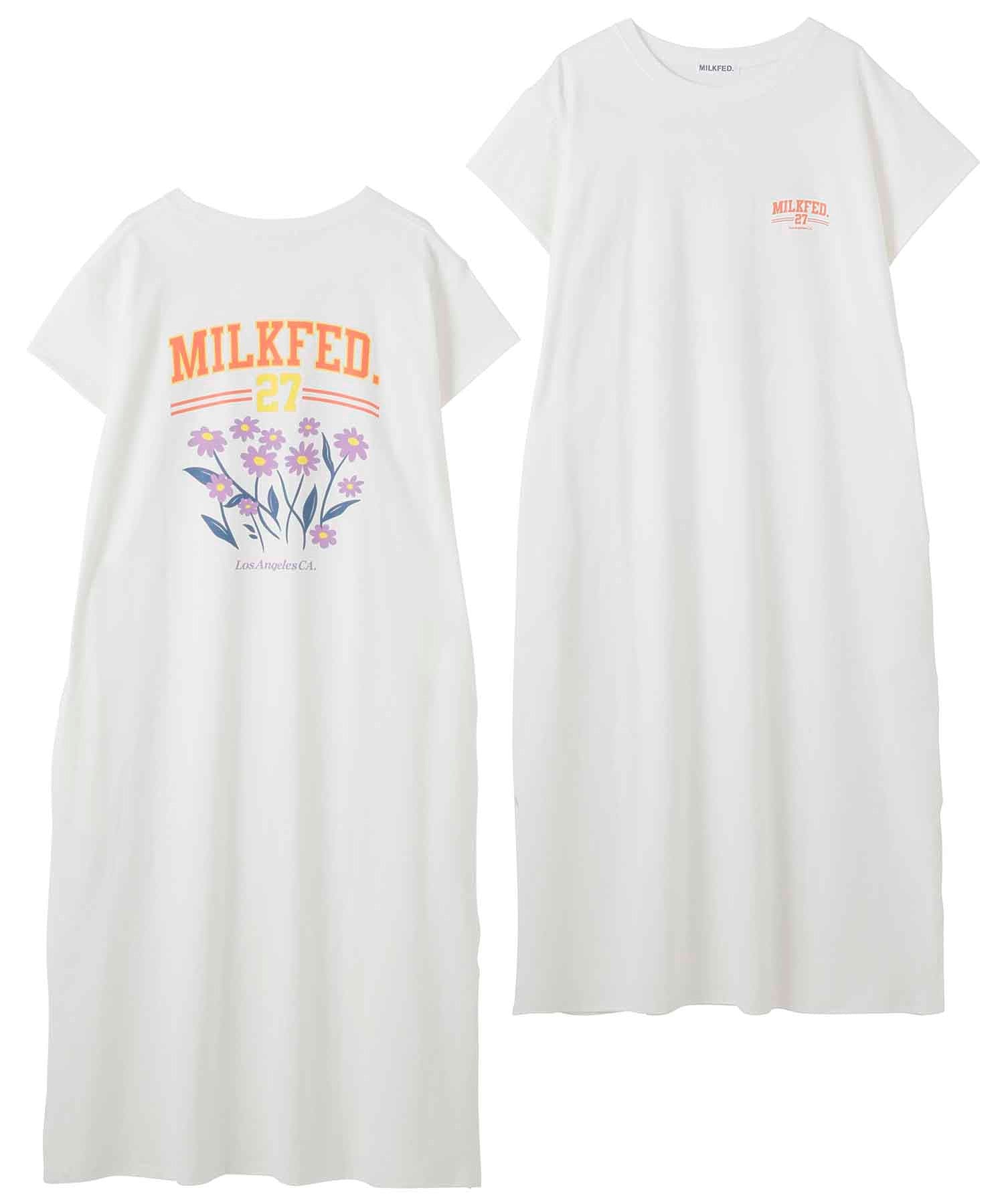 FLOWER LOGO DRESS MILKFED.