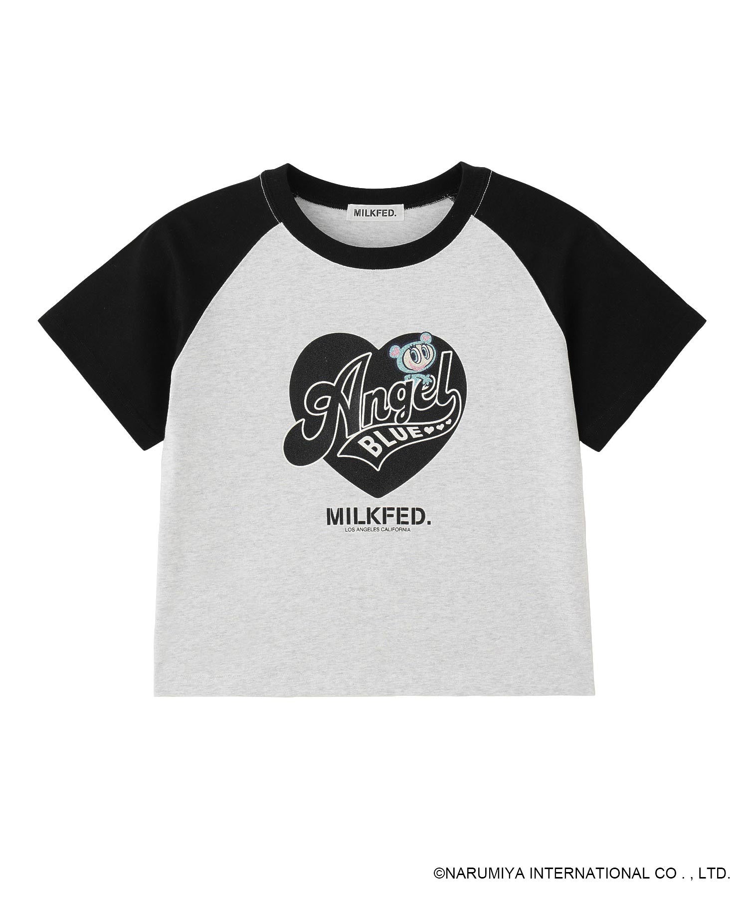 MILKFED. × ANGEL BLUE COMPACT B/B TEE