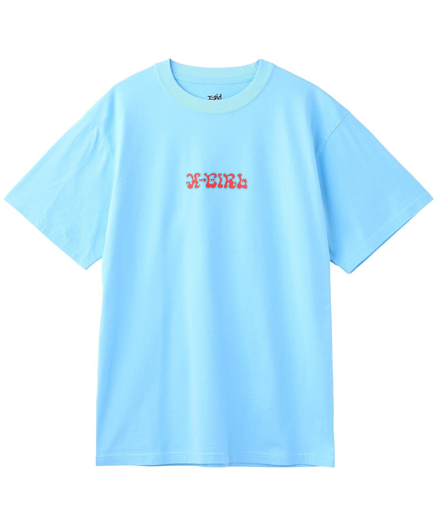 WRIGGLING LOGO S/S TEE X-girl