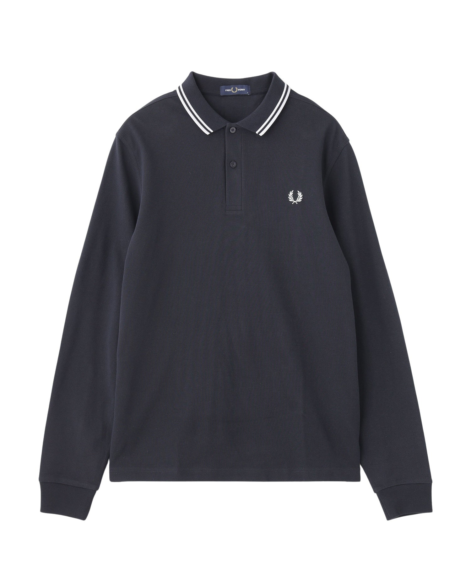 FRED PERRY/フレッドペリー/LS TWIN TIPPED SHIRT/M3636