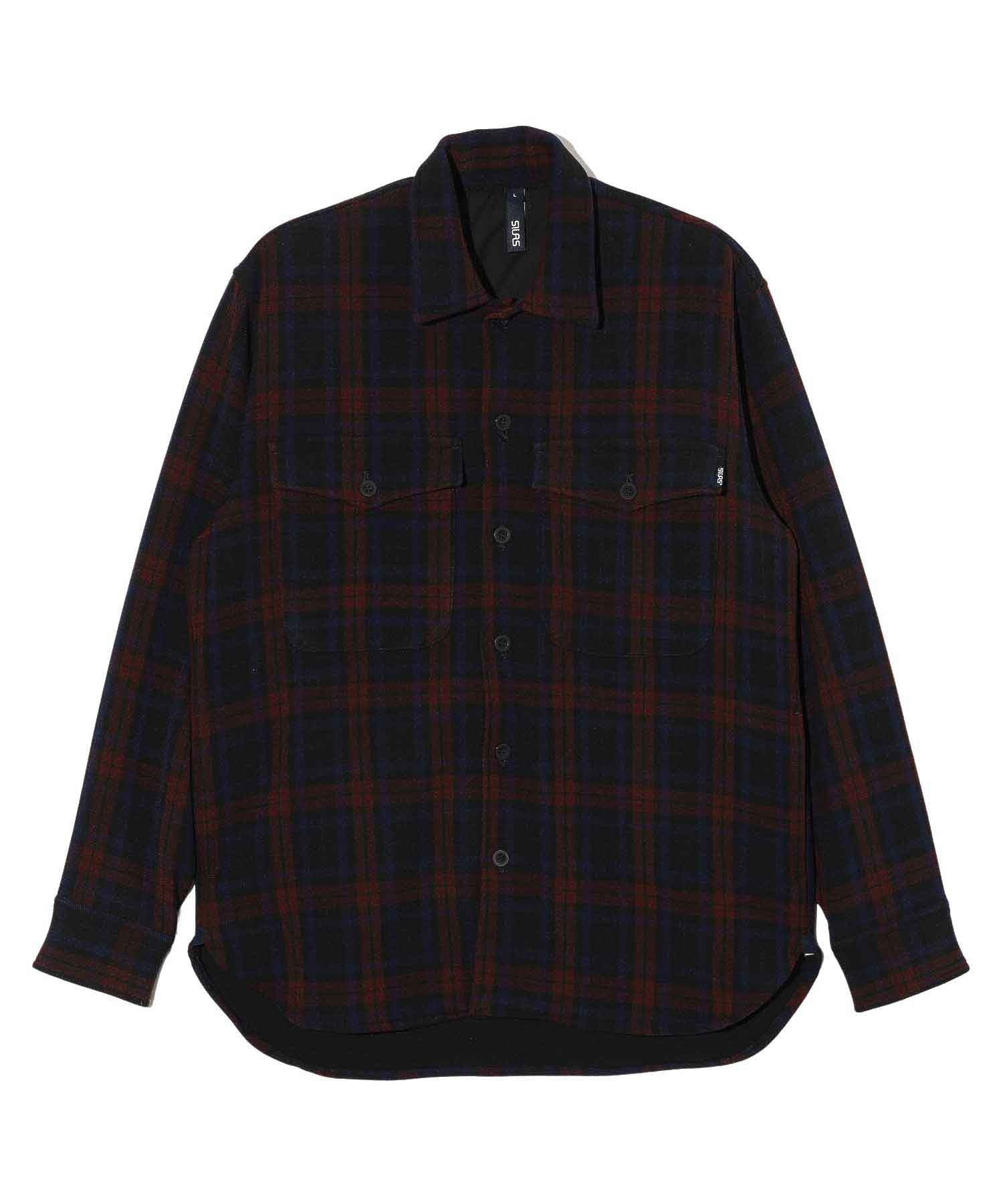 PLAID L/S SHIRT JACKET SILAS